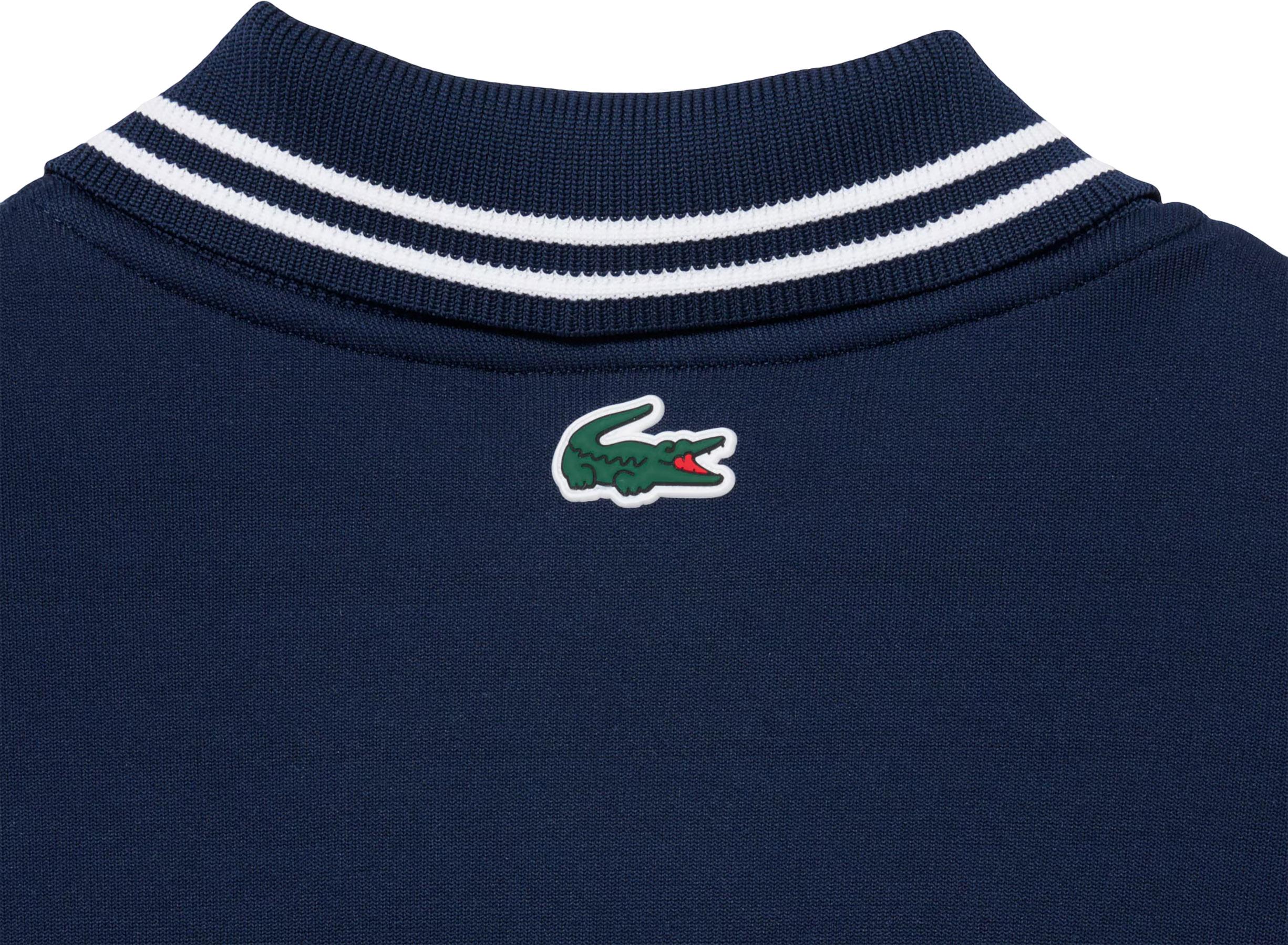 Product gallery image number 5 for product Chandail en molleton à glissière à col polo Tennis Heritage - Homme