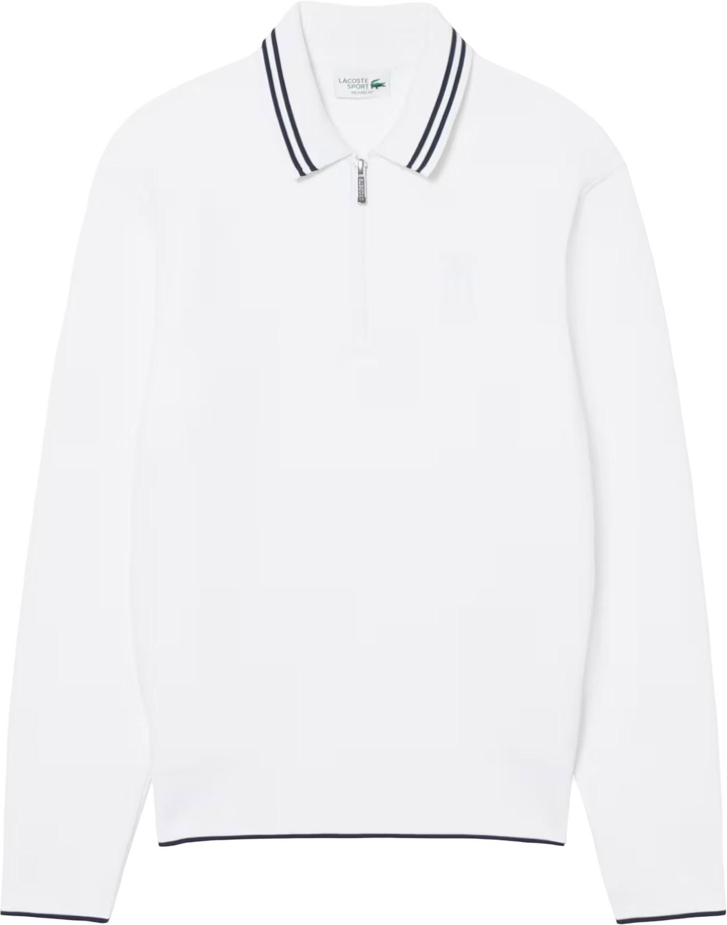 Product image for Tennis Heritage Polo Collar Zipped Sweatshirt - Men's