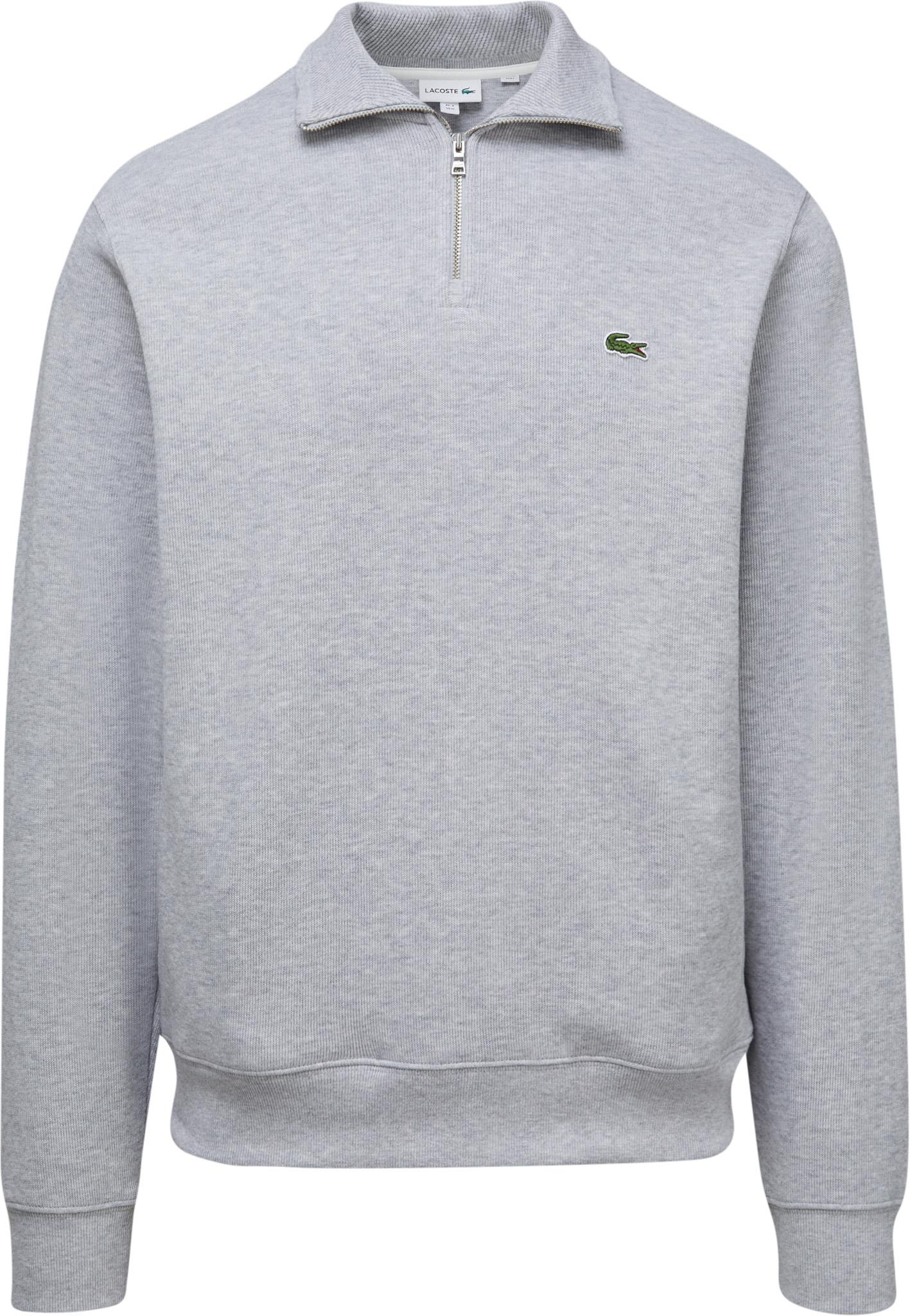 Product gallery image number 1 for product Zippered Stand-Up Collar Cotton Sweatshirt - Men's