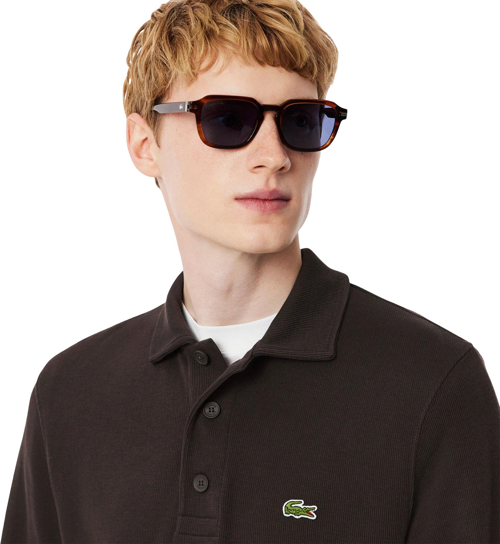 Product gallery image number 4 for product Ribbed Cotton Polo Collar Sweatshirt - Men's