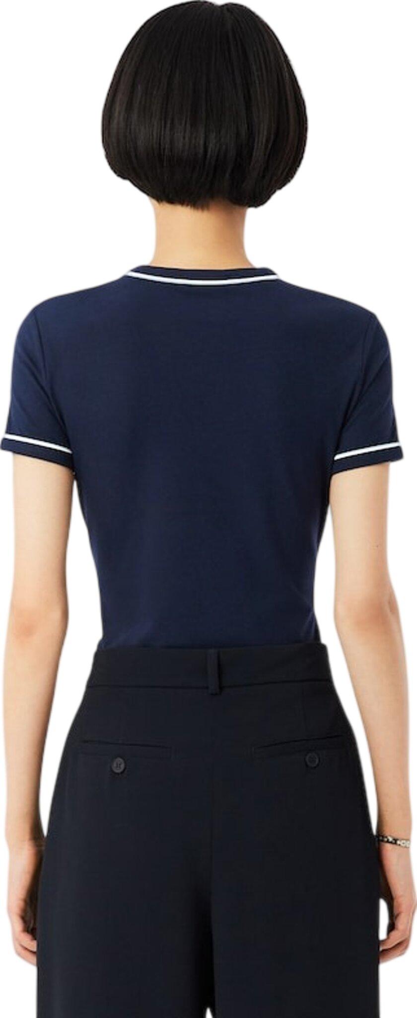 Product gallery image number 3 for product Contrast Trim Jersey T-Shirt - Women's