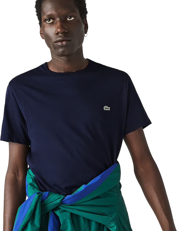 Numéro de l'image de la galerie de produits 6 pour le produit T-shirt col rond en jersey de coton pima uni - Homme