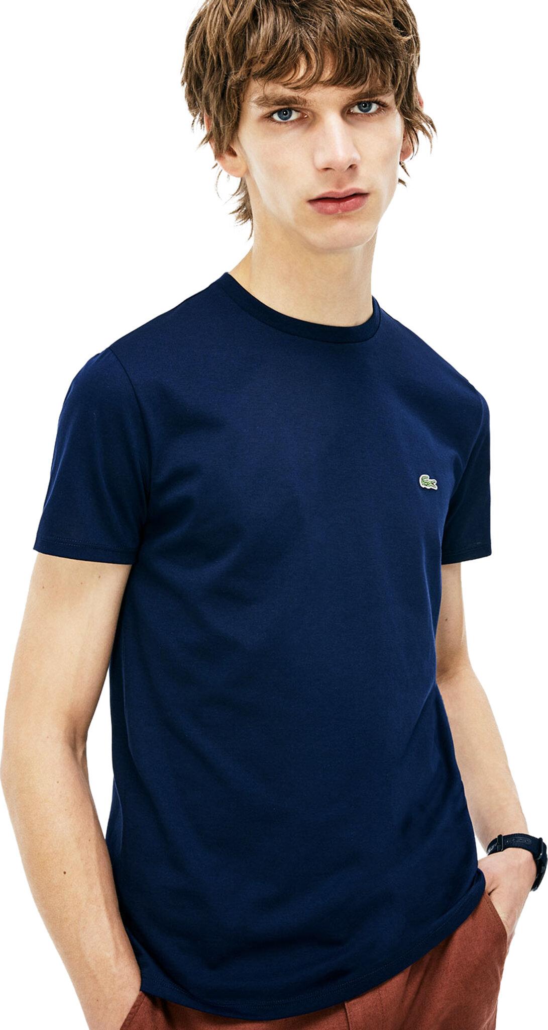 Numéro de l'image de la galerie de produits 8 pour le produit T-shirt col rond en jersey de coton pima uni - Homme