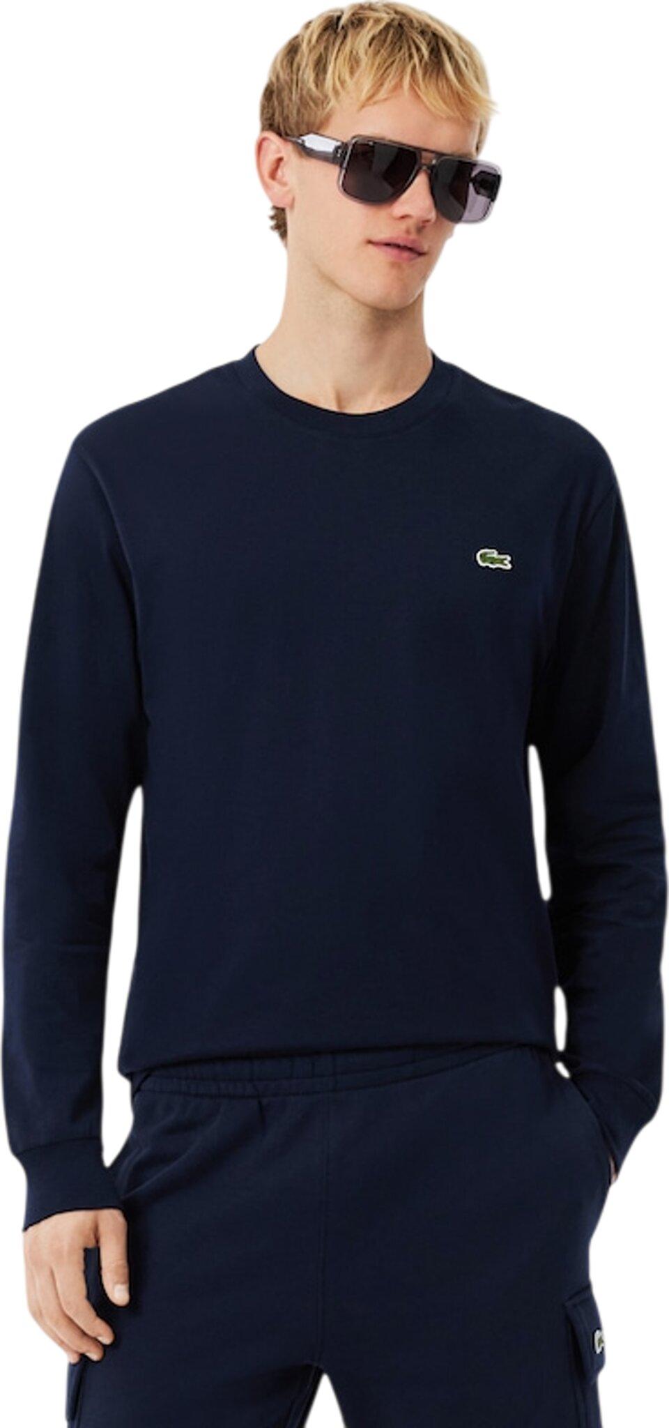 Product gallery image number 4 for product T-shirt à manches longues en coton - Homme