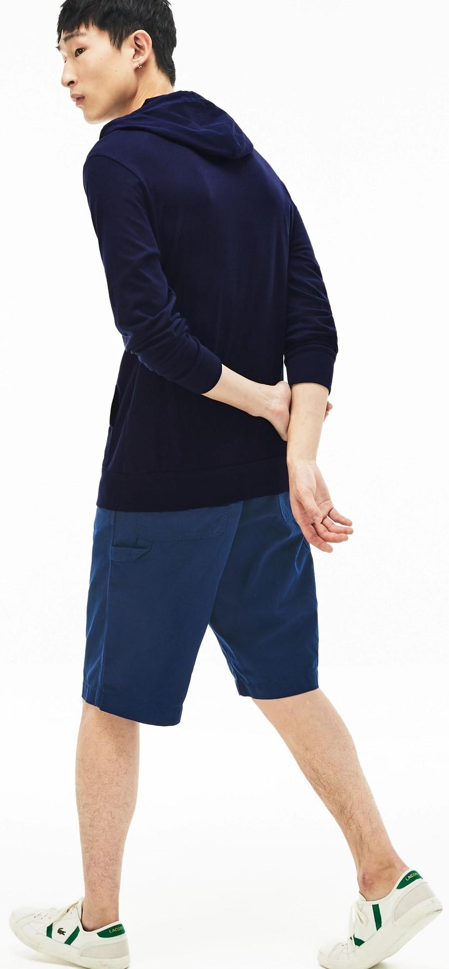 Numéro de l'image de la galerie de produits 3 pour le produit Chandail à capuchon en jersey de coton uni - Homme