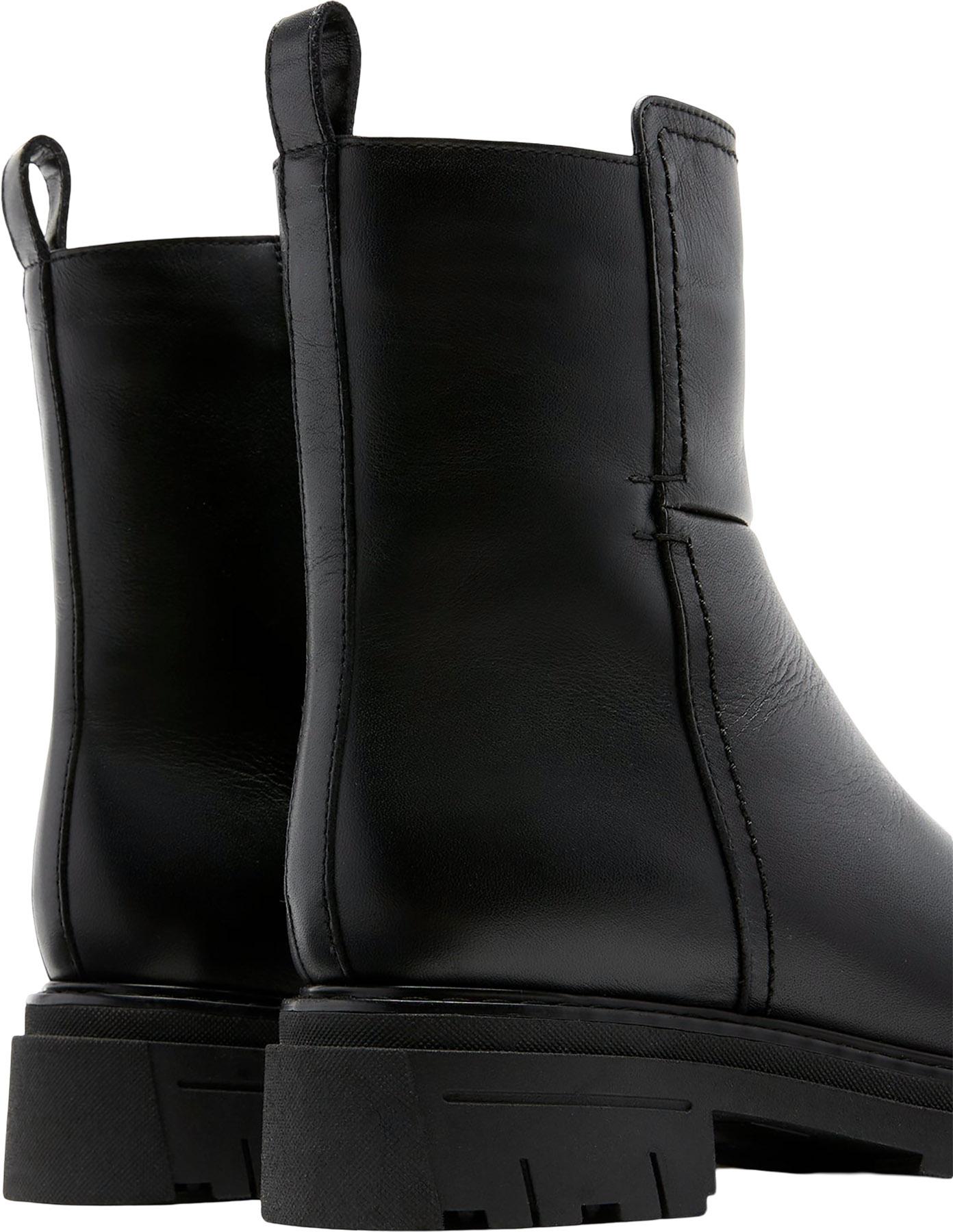 Product gallery image number 3 for product Dorian shearling-lined leather Booties - Women's