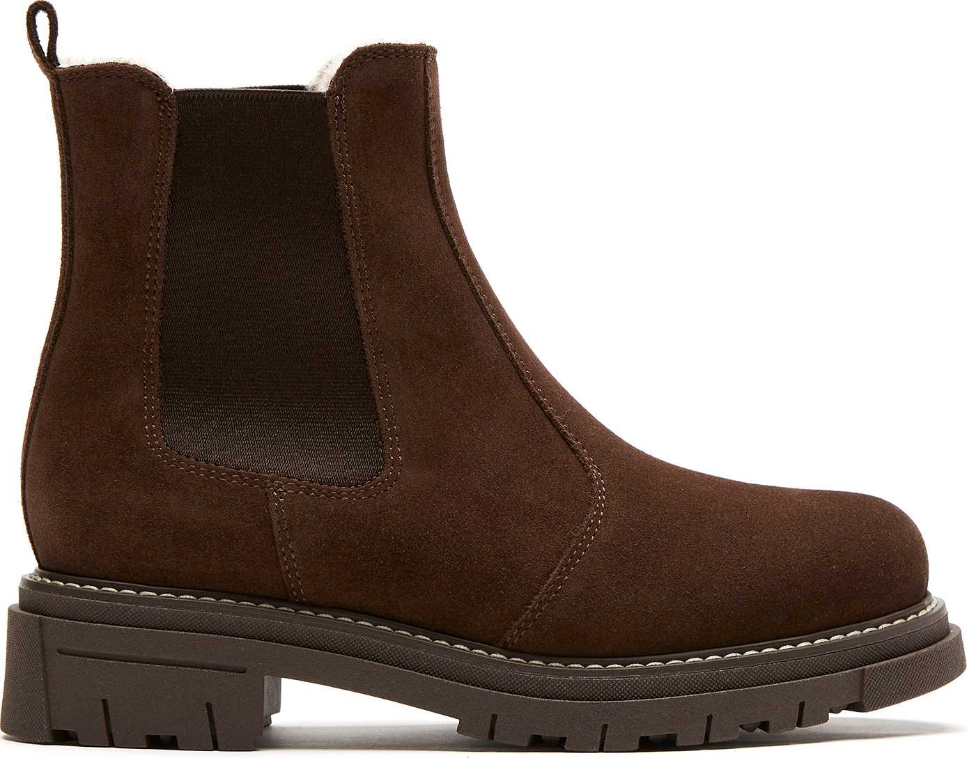 Product image for Derrick shearling-lined suede Booties - Women's