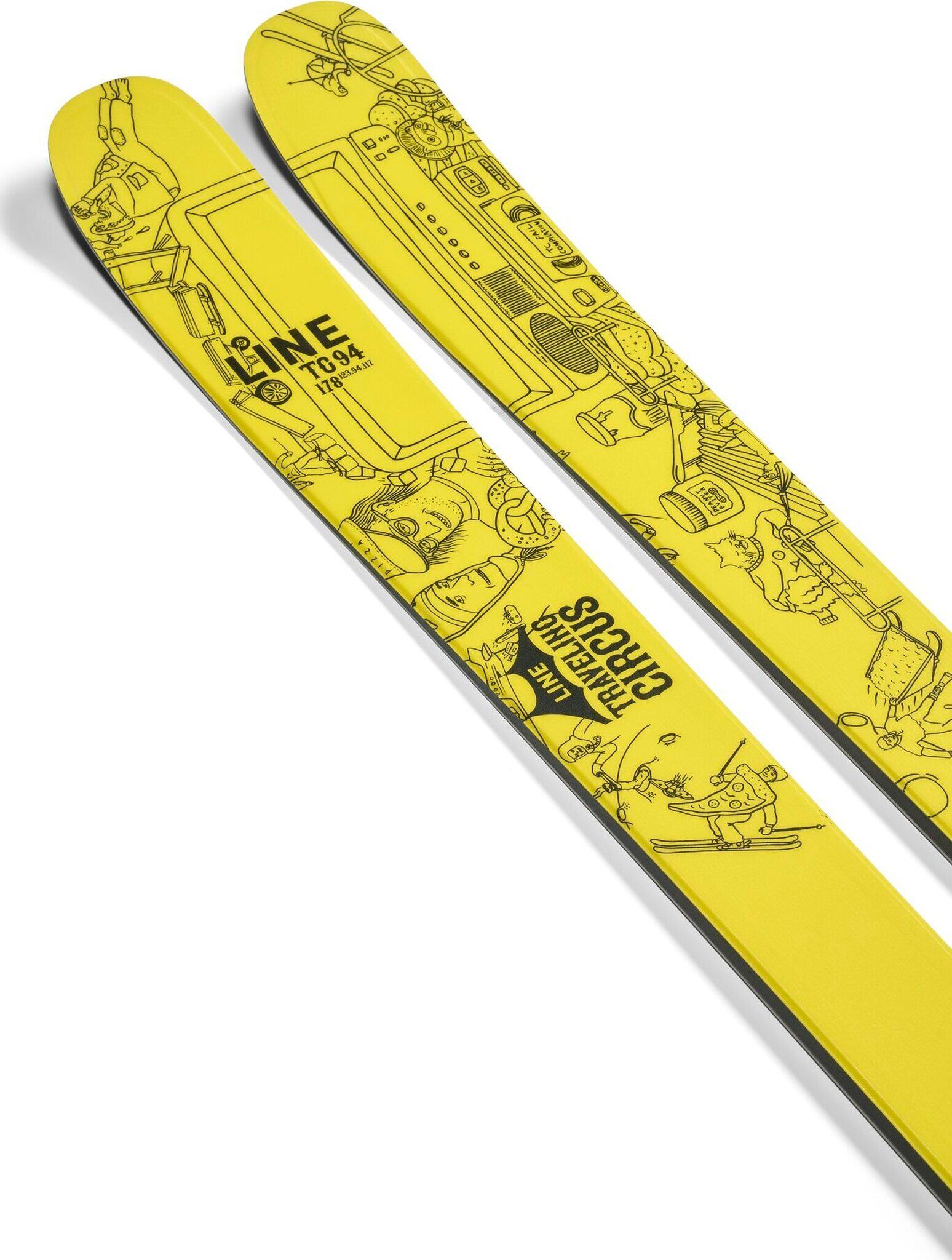 Product gallery image number 4 for product Travelling Circus 94 Skis - Men's