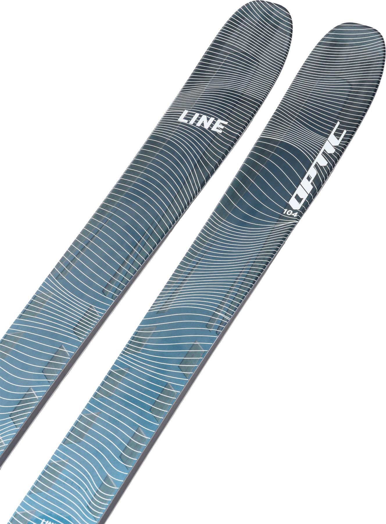 Product gallery image number 3 for product Optic 104 Skis