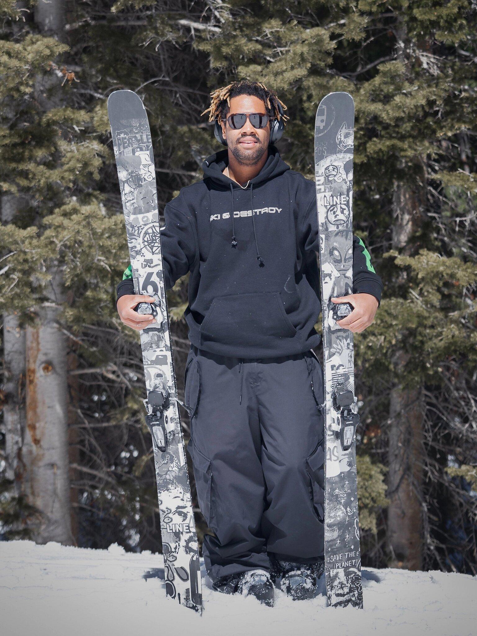 Product gallery image number 6 for product Chronic 101 Skis