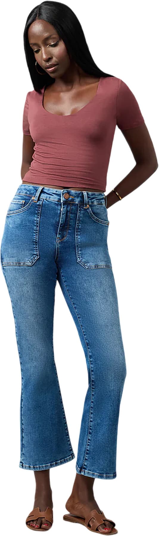 Product gallery image number 6 for product Billie High Rise Bootcut Jeans - Women's