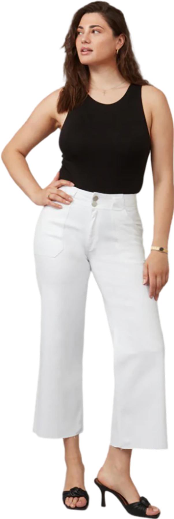 Numéro de l'image de la galerie de produits 2 pour le produit Jean à jambe large à taille haute Colette - Femme