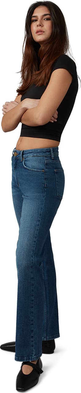 Product gallery image number 2 for product Denver High Rise Straight Leg Jeans - Women's