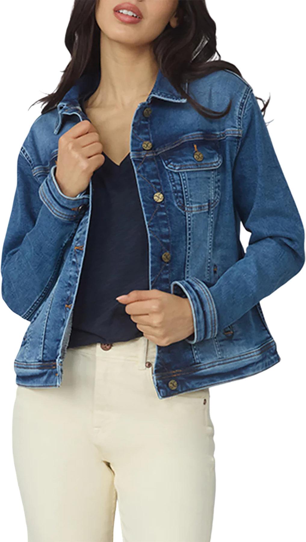 Product gallery image number 4 for product Veste en denim classique Gabriella - Femme