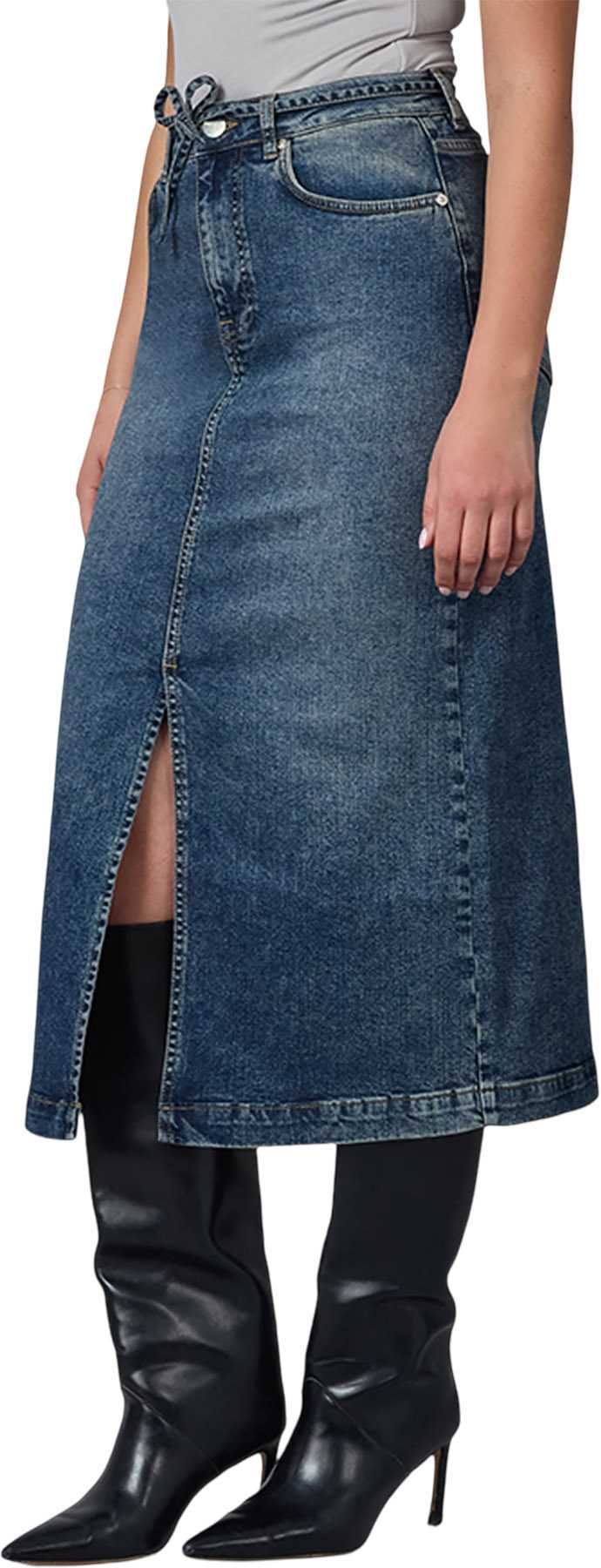 Product image for Halston High Rise Maxi Skirt - Women's