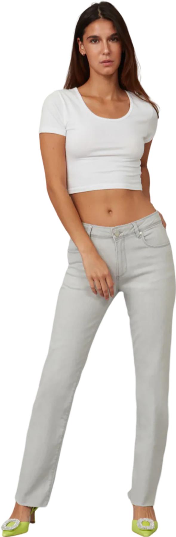 Product gallery image number 4 for product Jasper Mid Rise Straight Leg Jeans - Women's