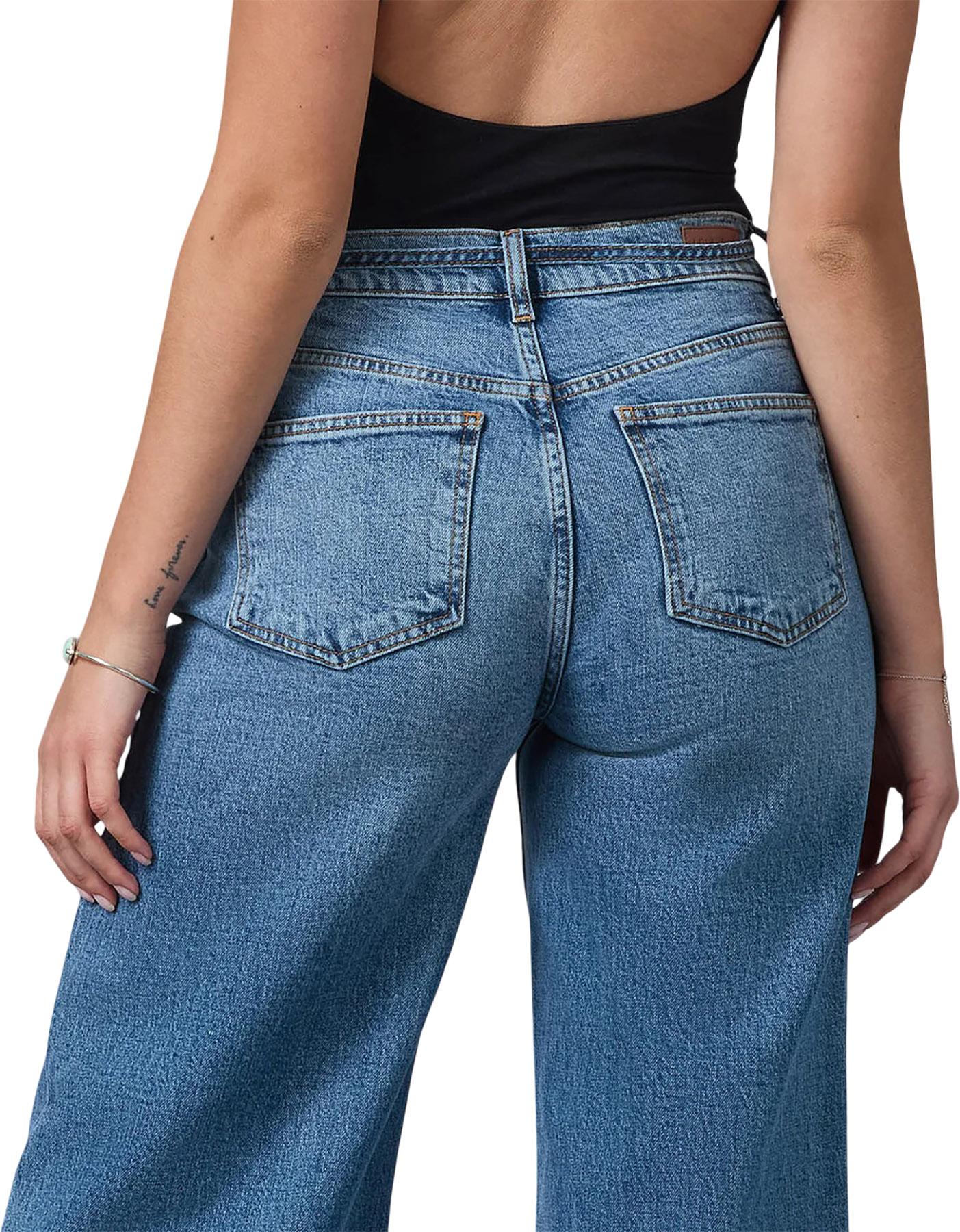 Numéro de l'image de la galerie de produits 2 pour le produit Jean large taille ultra haute Milan-SB - Femme