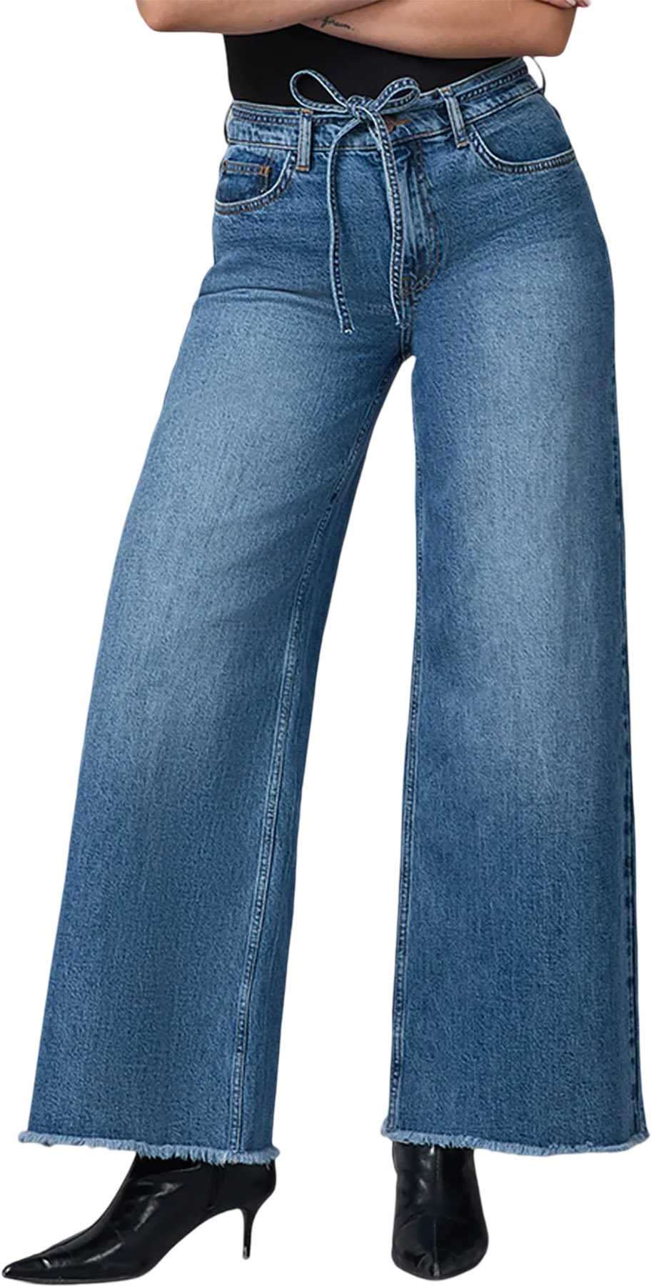 Product image for Milan Ultra High Rise Wide Leg Jeans - Women's