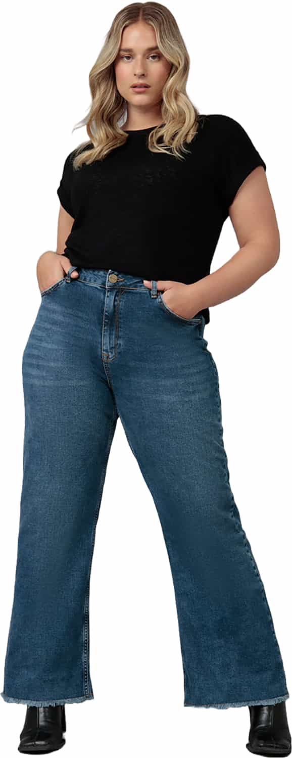 Product image for Milan High Rise Wide Leg Jeans - Women's