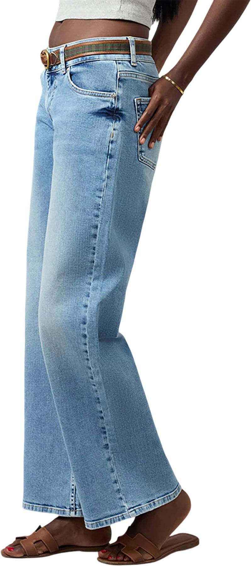 Numéro de l'image de la galerie de produits 5 pour le produit Jean taille mi-haute à coupe droite confortable Miro - Femme