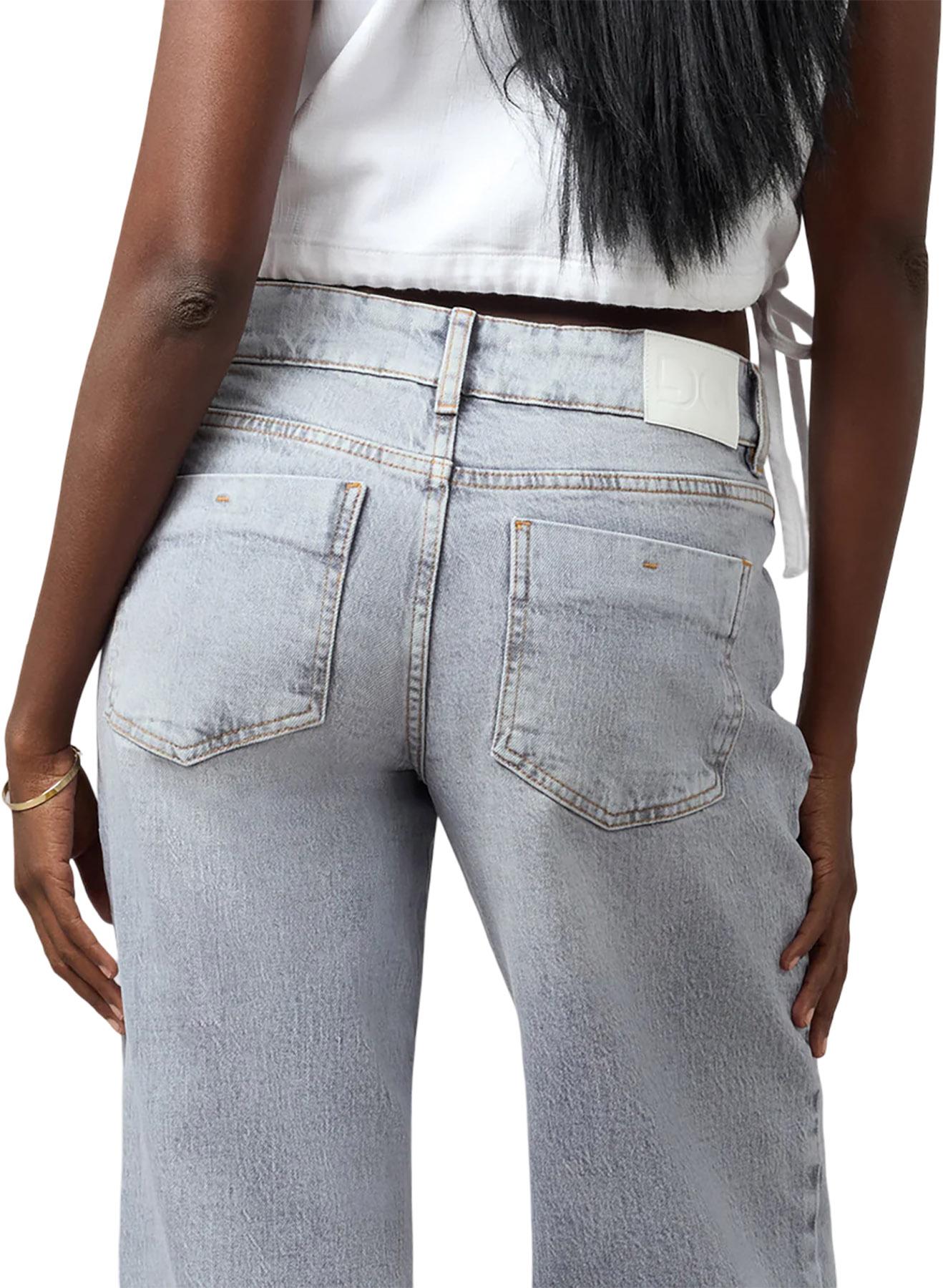 Product gallery image number 4 for product Miro Mid Rise Comfort Straight Jeans - Women's