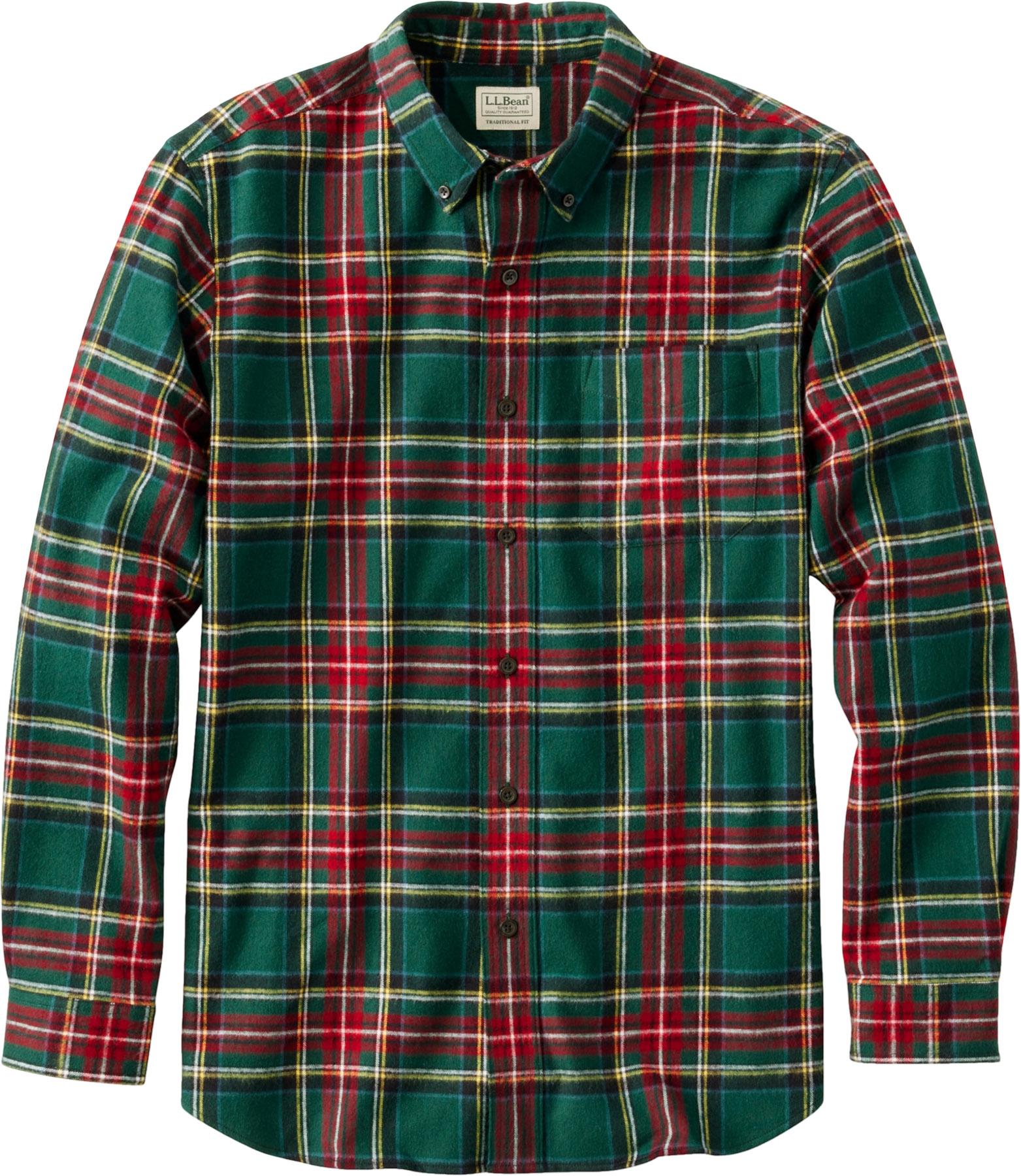 Product image for Scotch Traditional Fit Plaid Flannel Shirt - Men's