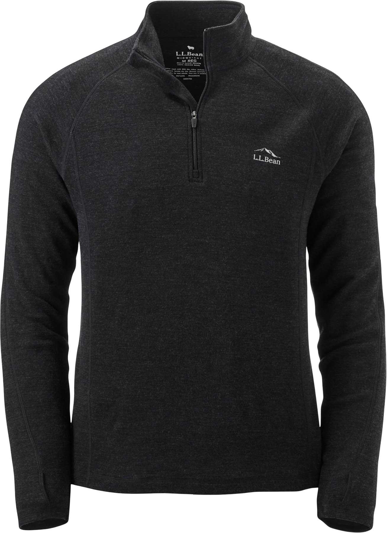 Image de produit pour Couche de base pour le haut à glissière 1/4 en laine mi-épaisse Cresta 250 - Homme