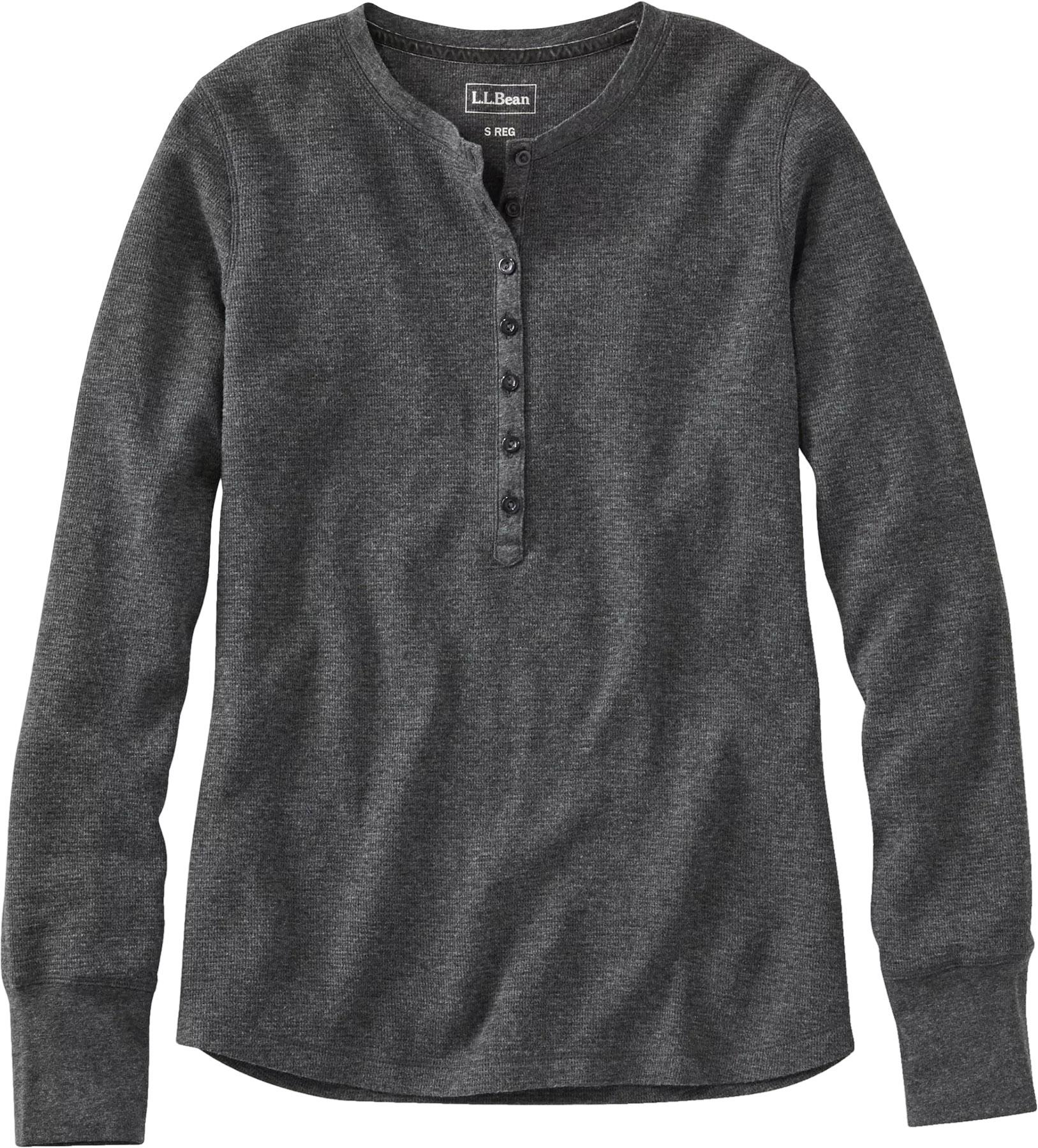 Image de produit pour Chandail Henley en tricot gaufré - Femme