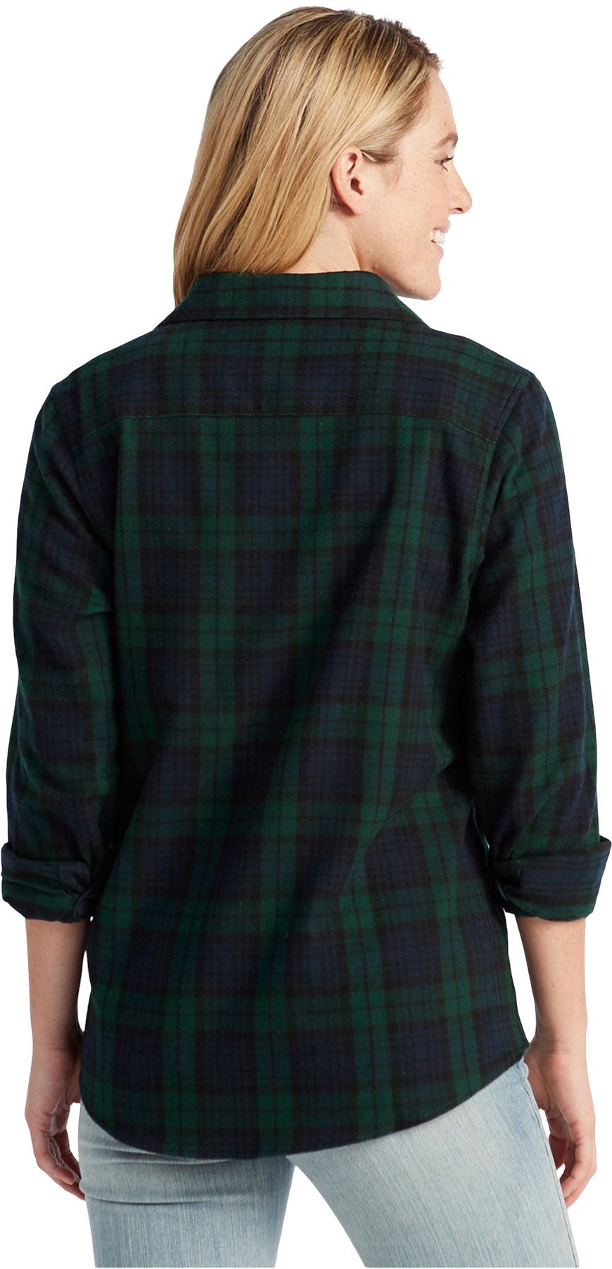 Product gallery image number 4 for product Scotch Relaxed Plaid Flannel Shirt - Women's