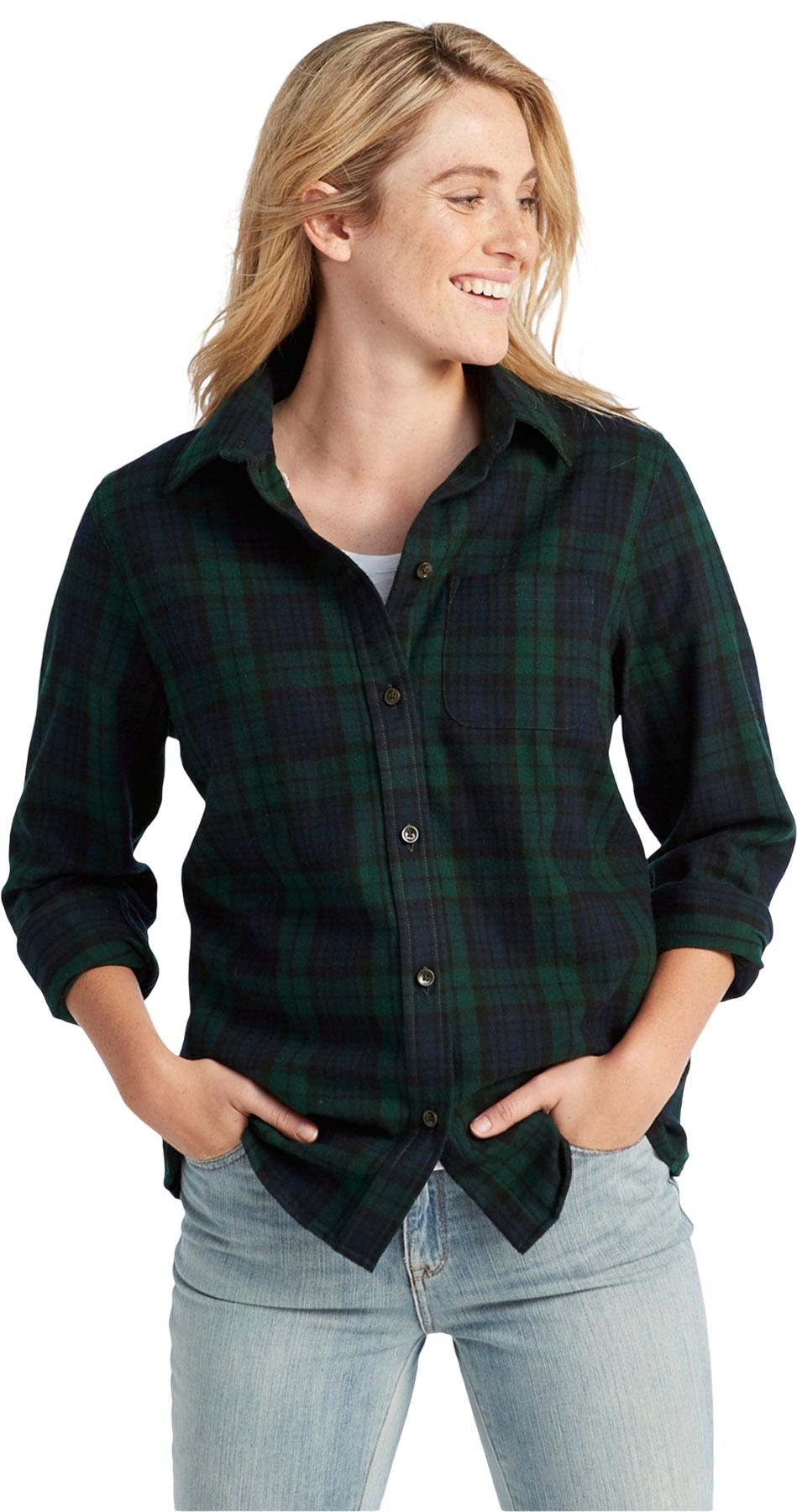Product gallery image number 2 for product Scotch Relaxed Plaid Flannel Shirt - Women's