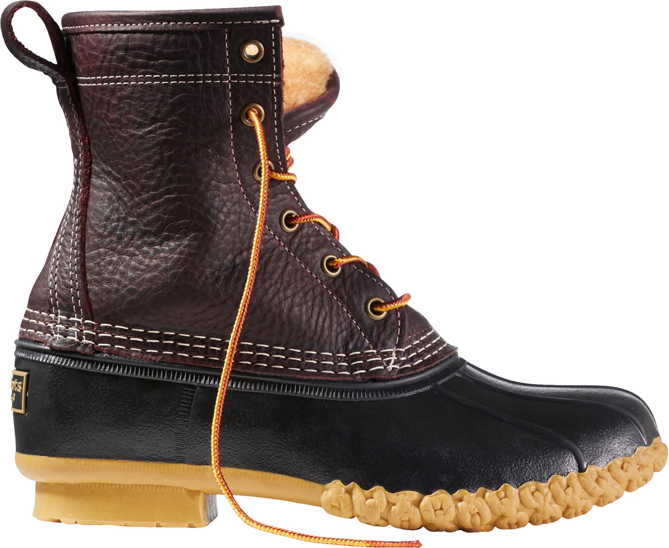 Product image for Bean Shearling-Lined Insulated Boots 8" - Women's