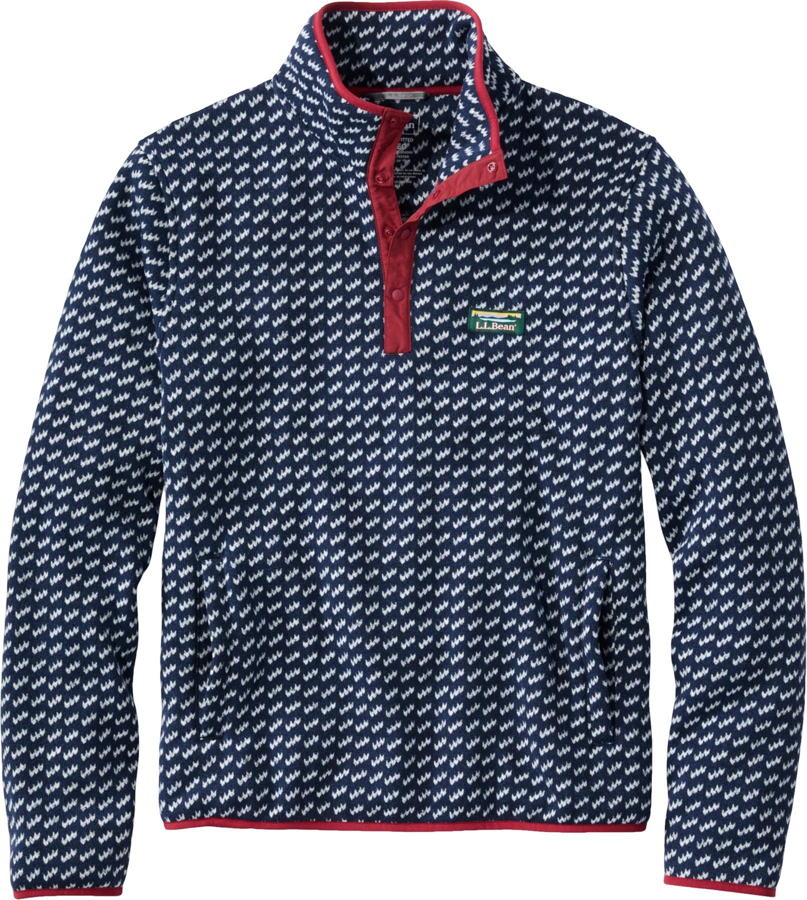 Image de produit pour Chandail en molleton imprimé L.L.Bean - Homme