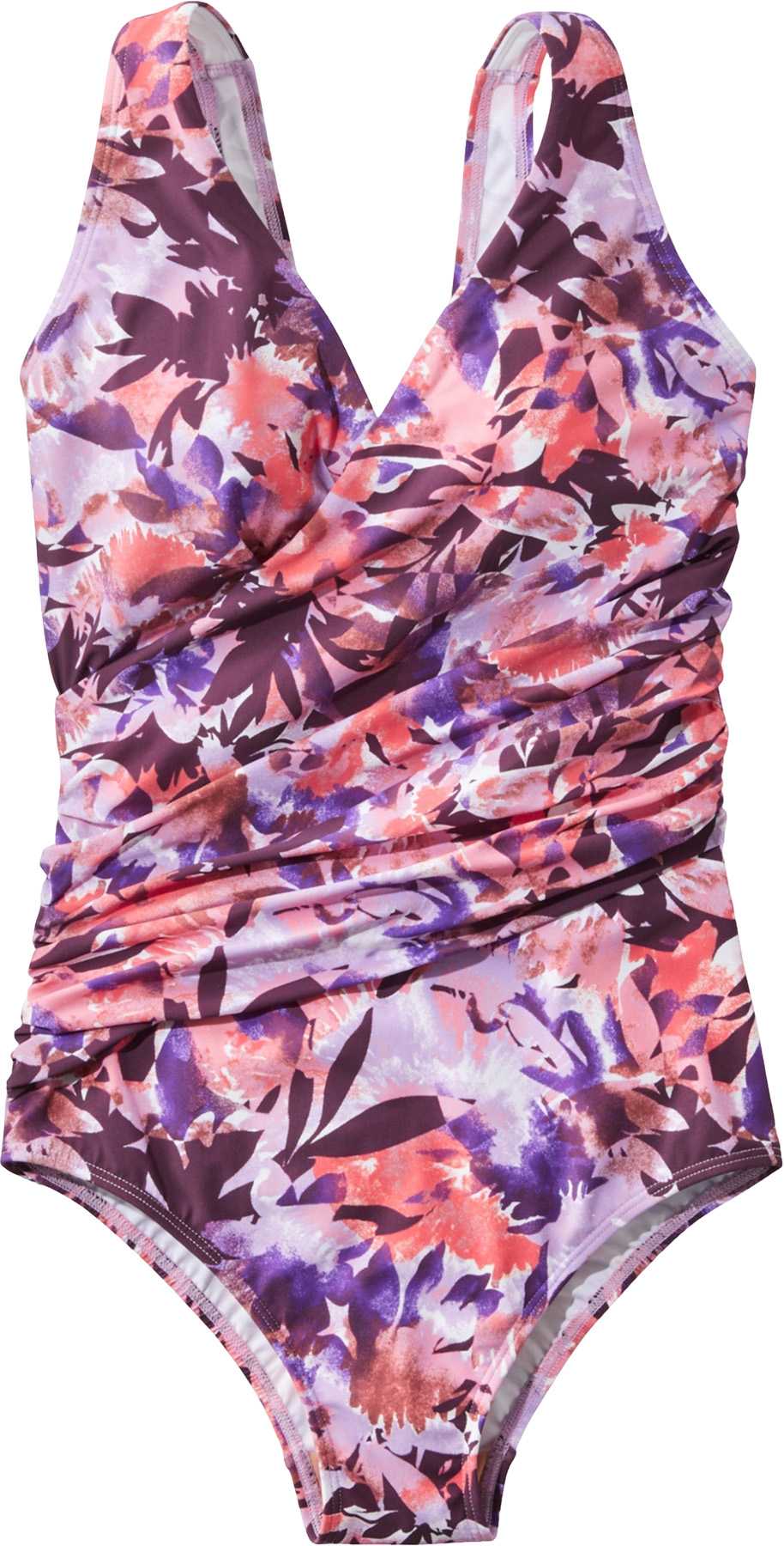 Image de produit pour Maillot de bain une-pièce imprimé gainant style débardeur - Femme