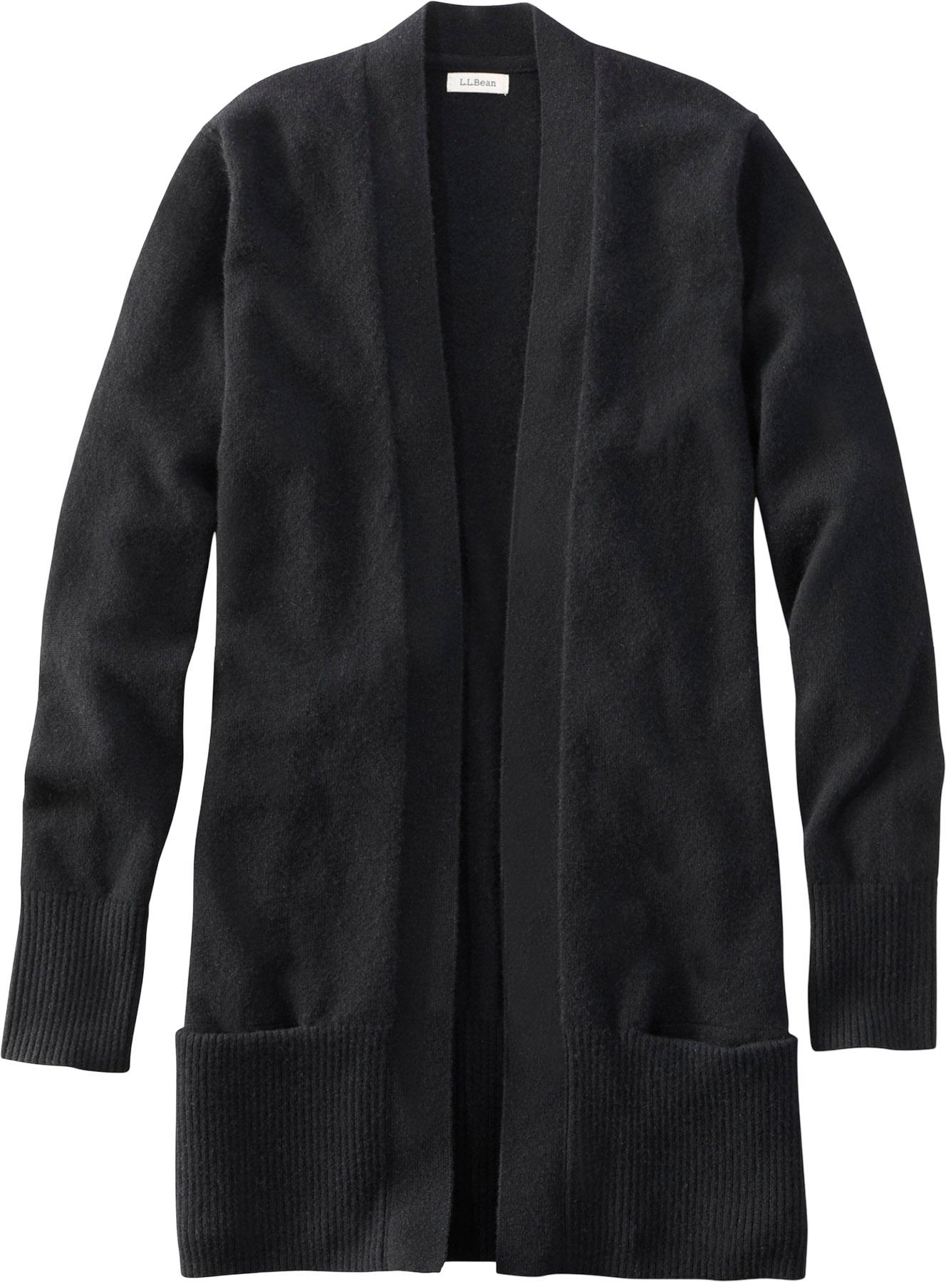 Product image for Classic Cashmere Open Cardigan with Pocket - Women's