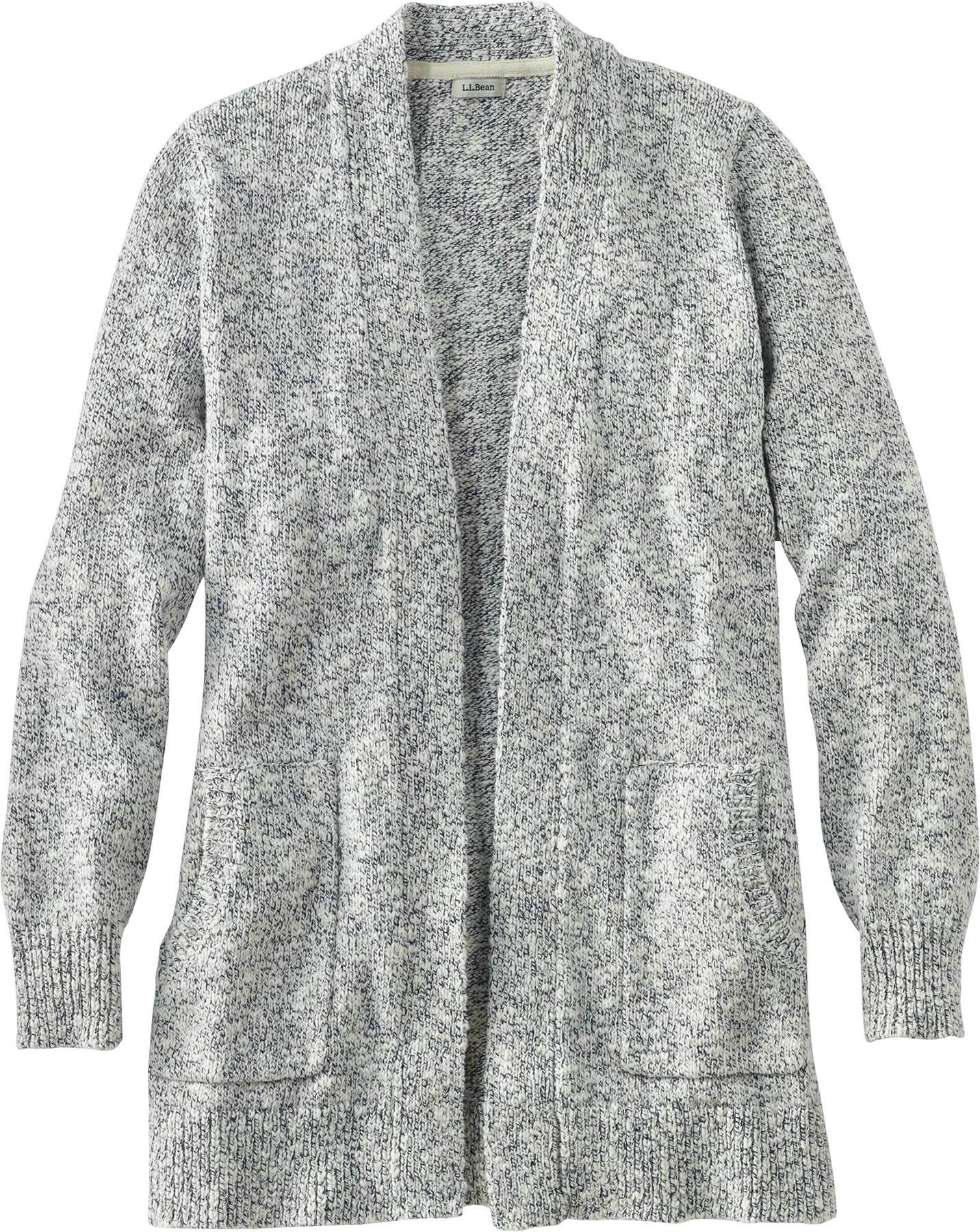 Image de produit pour Cardigan ouvert en coton rustique - Femme