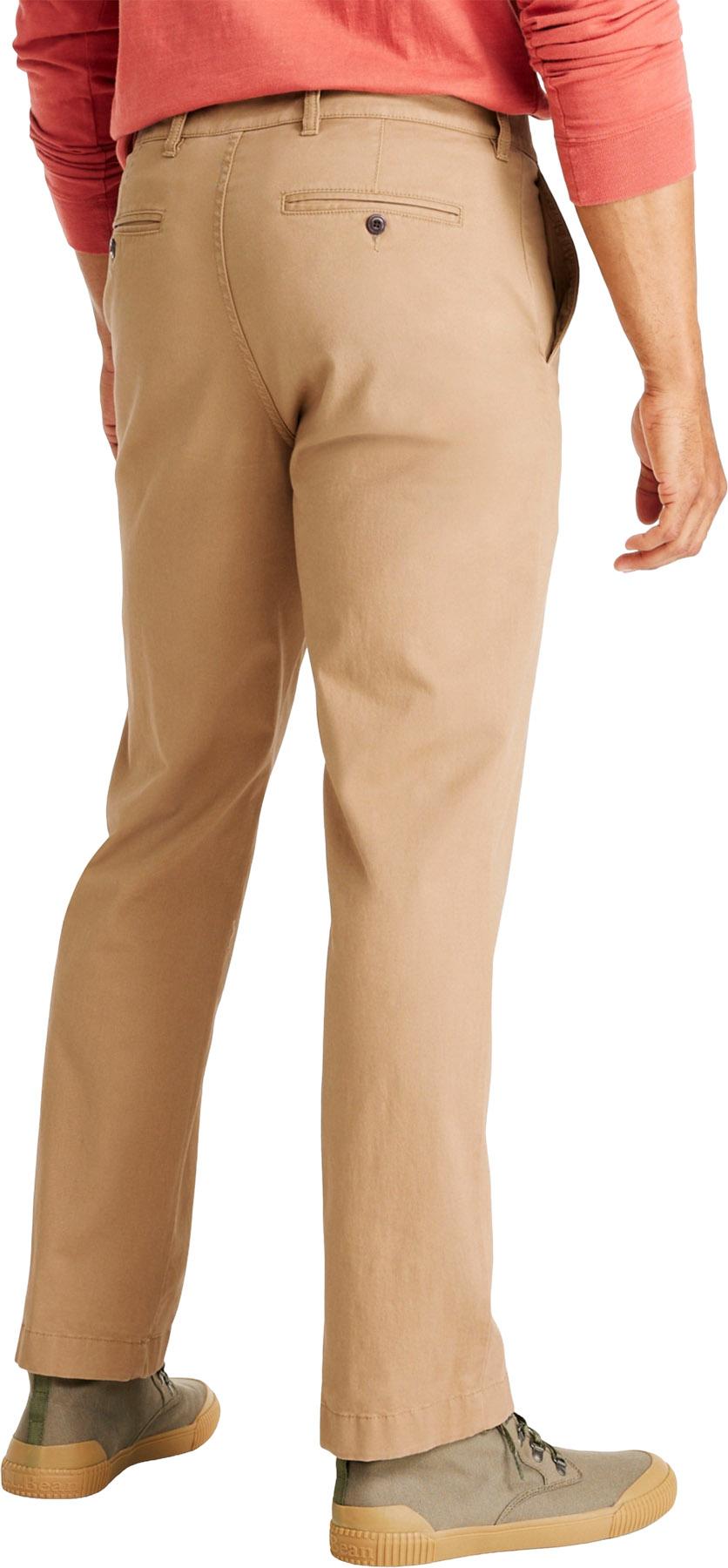 Product gallery image number 2 for product Lakewashed Straight Leg Standard Fit Stretch Khaki Pants - Men's