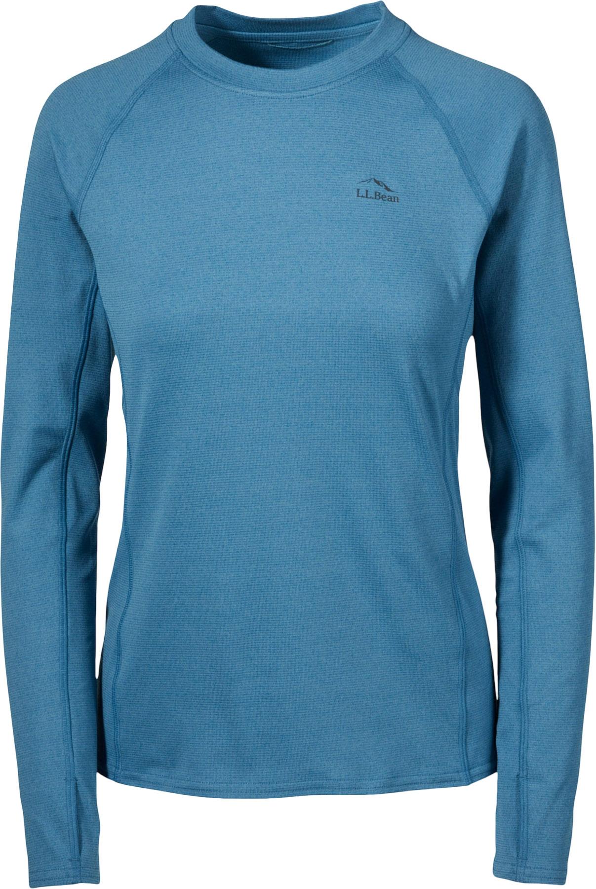 Product image for L.L.Bean Midweight Long Sleeve Crew Neck Base Layer Top - Women's