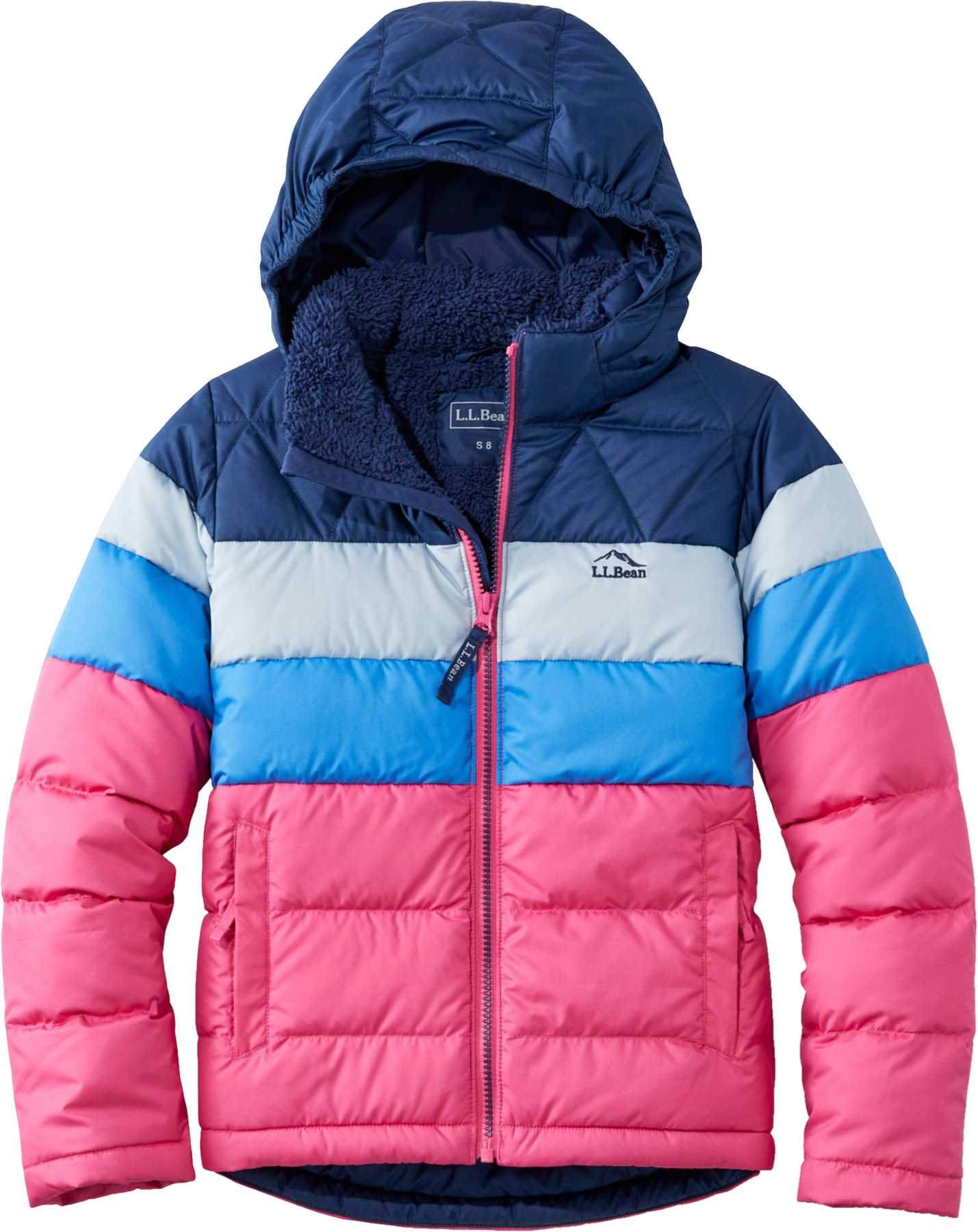 Image de produit pour Manteau en duvet couleurs contrastantes Bean's - Enfant