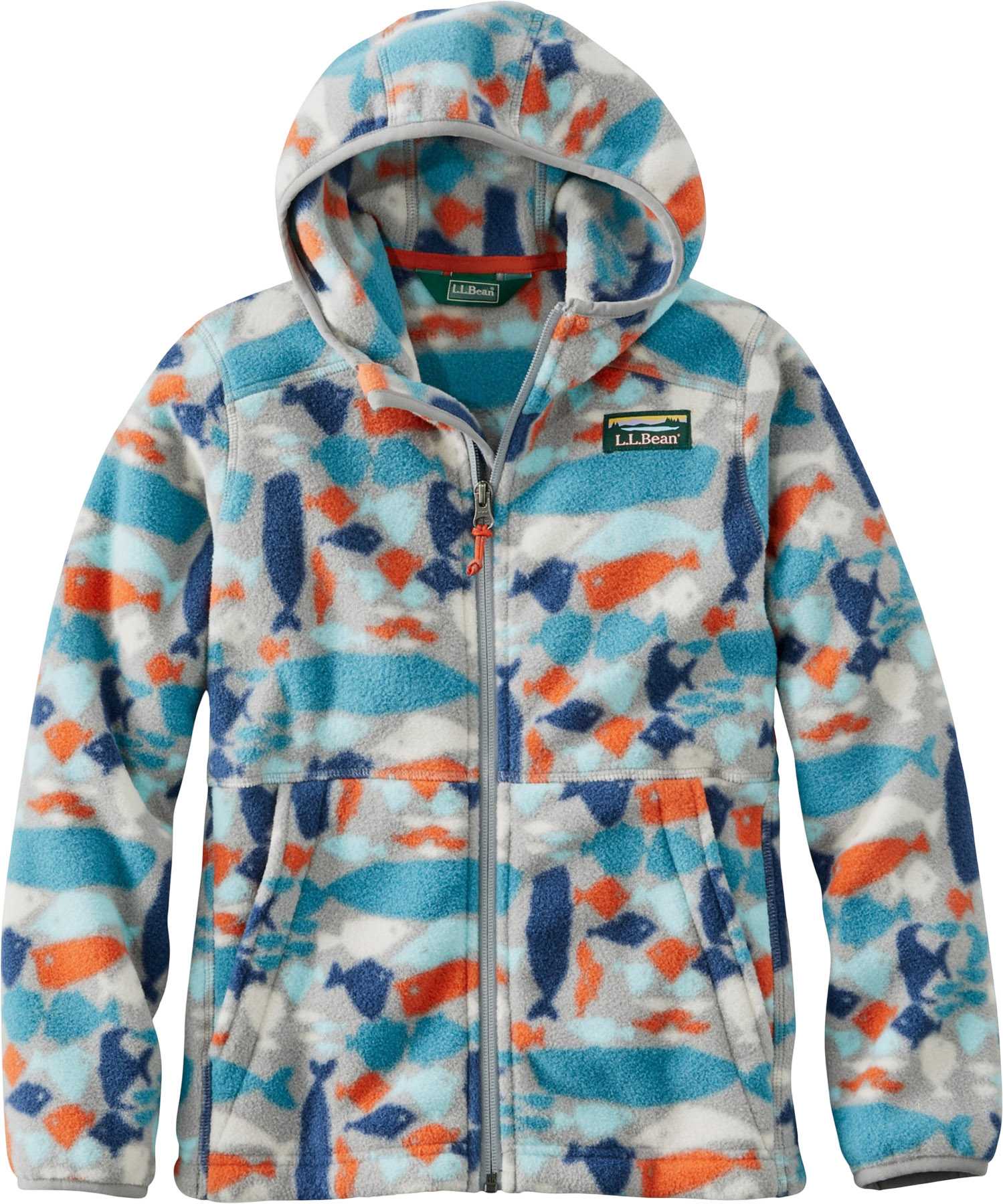 Image de produit pour Chandail à capuchon en molleton imprimé Mountain Classic - Enfant