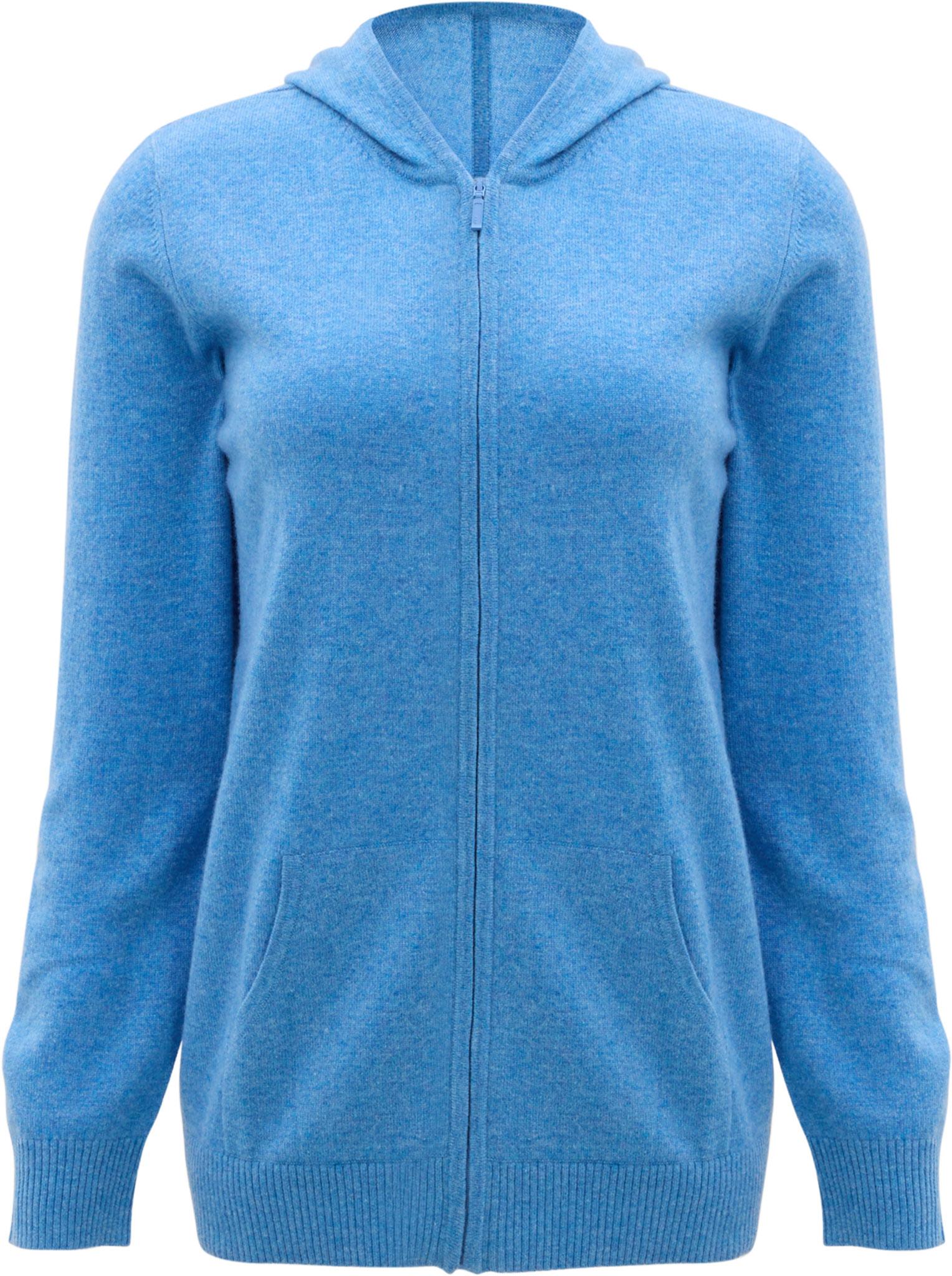 Product image for Classic Cashmere Zip Hooded Sweatshirt - Women's
