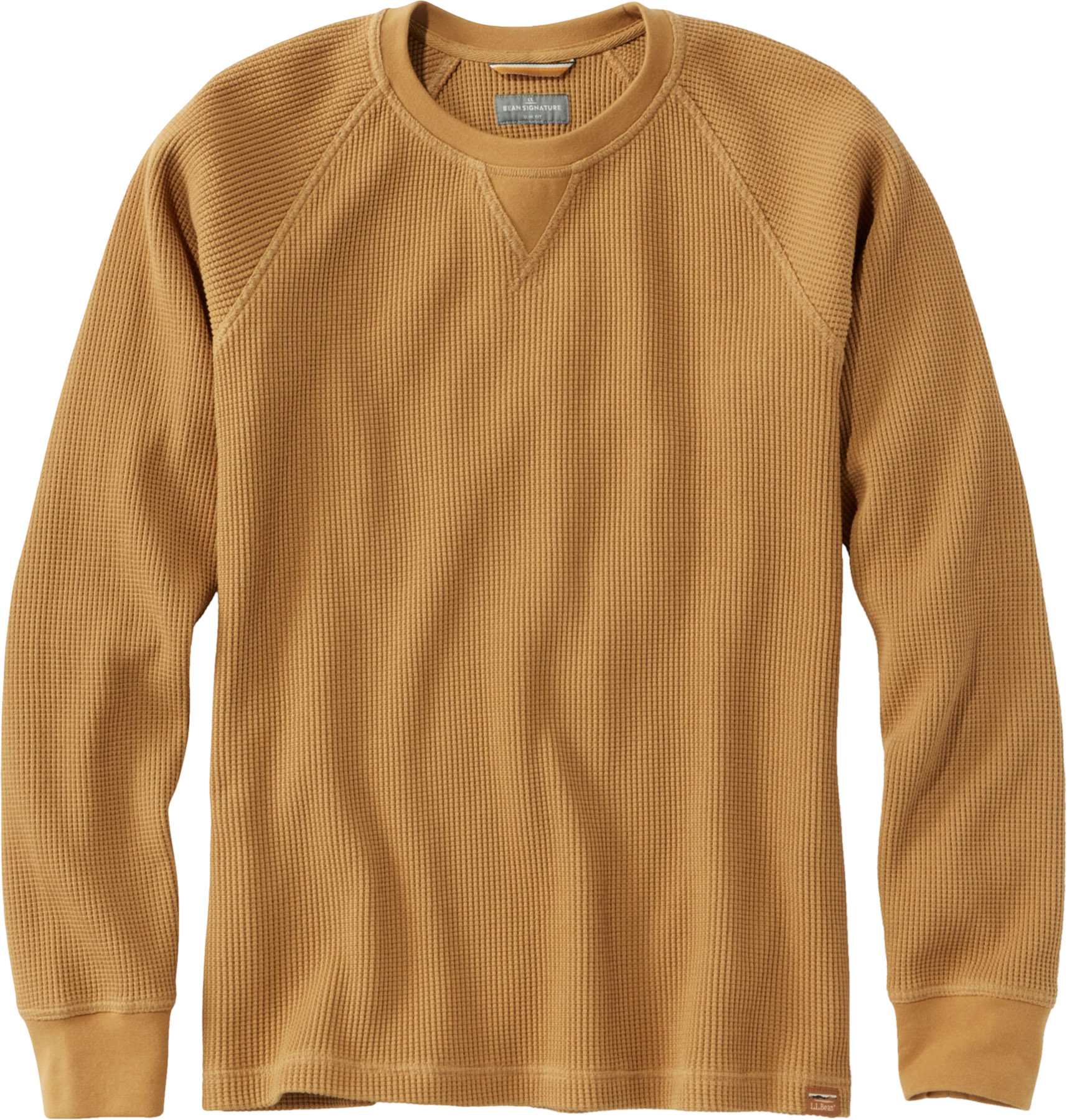 Image de produit pour T-shirt à col rond en tricot gaufré Signature - Homme