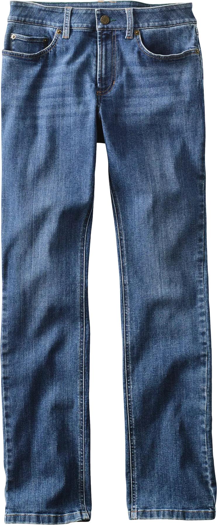 Image de produit pour Jean à jambe droite et taille mi-haute, collection BeanFlex - Femme