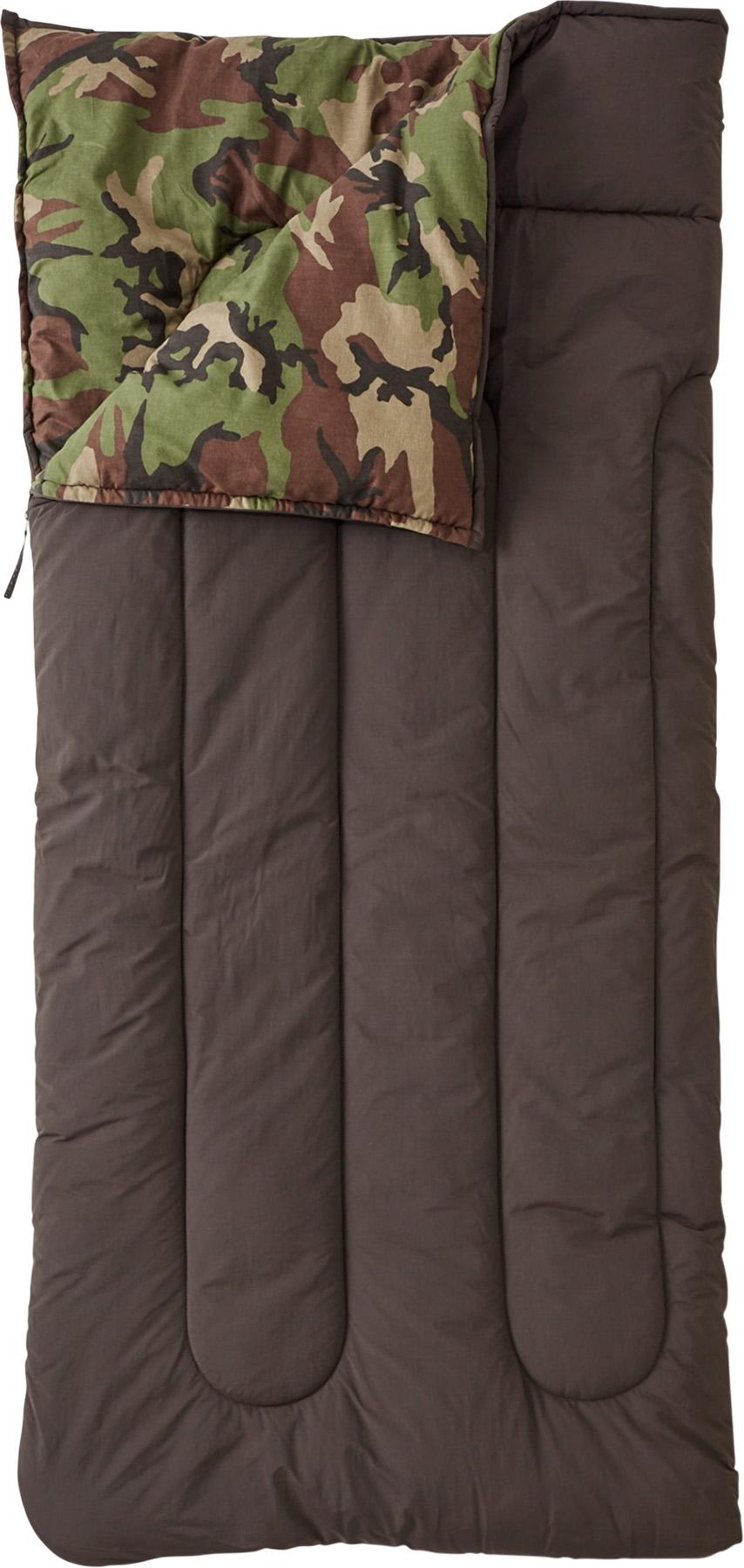 Product image for L.L.Bean Flannel Lined 40° Camp Sleeping Bag