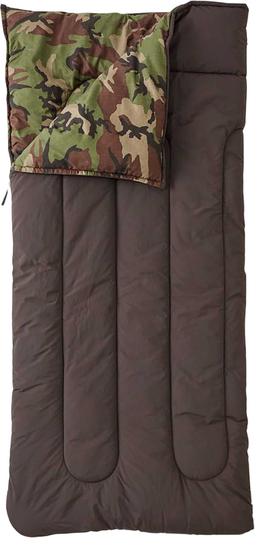 Product image for L.L.Bean Flannel Lined 40° Camp Sleeping Bag