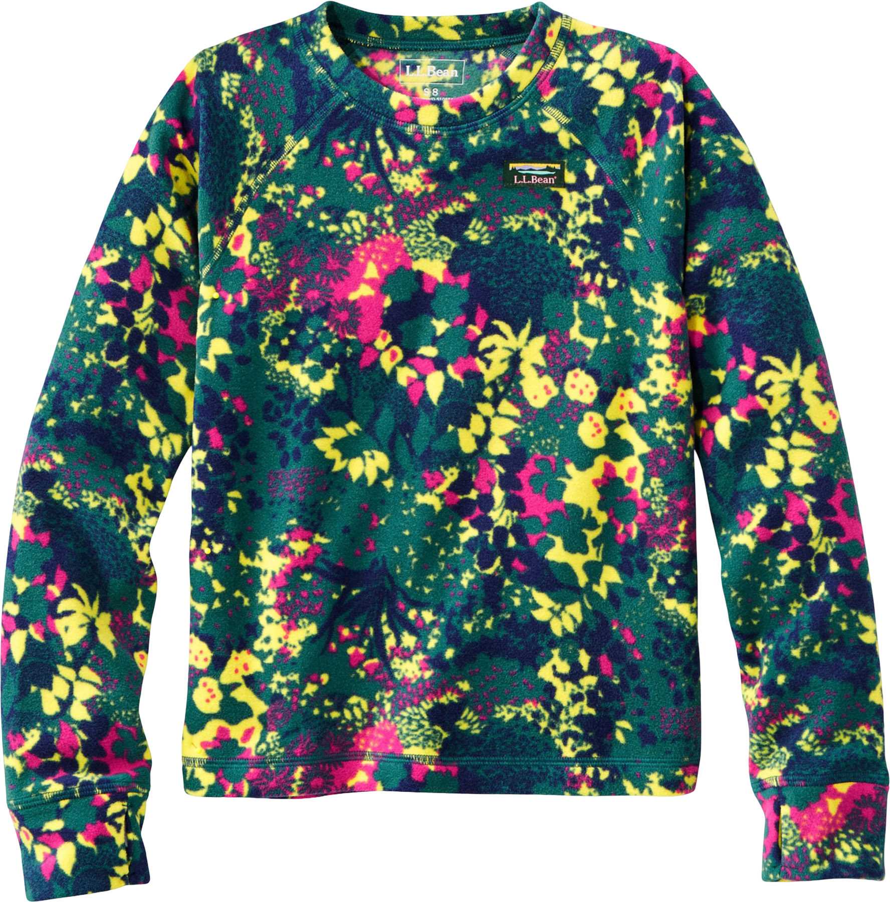 Product image for Fitness Long-Sleeve Fleece T-Shirt - Kids