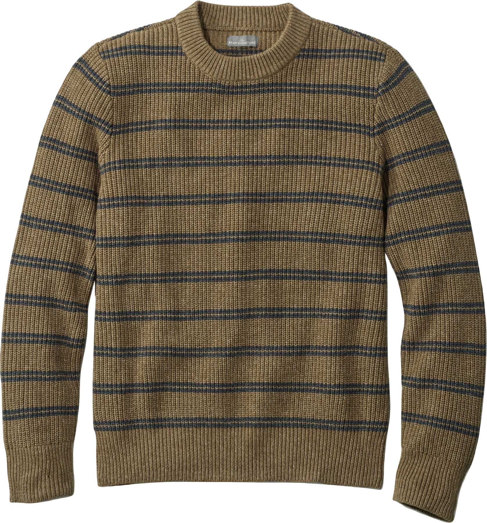 Product image for Signature Shaker Stitch Crewneck Stripe Sweater - Men's