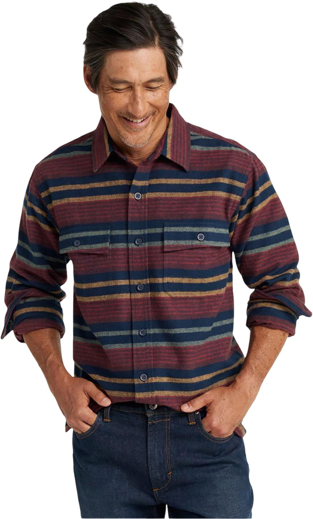 Product gallery image number 2 for product Chamois Traditional Fit Stripe Shirt - Men's