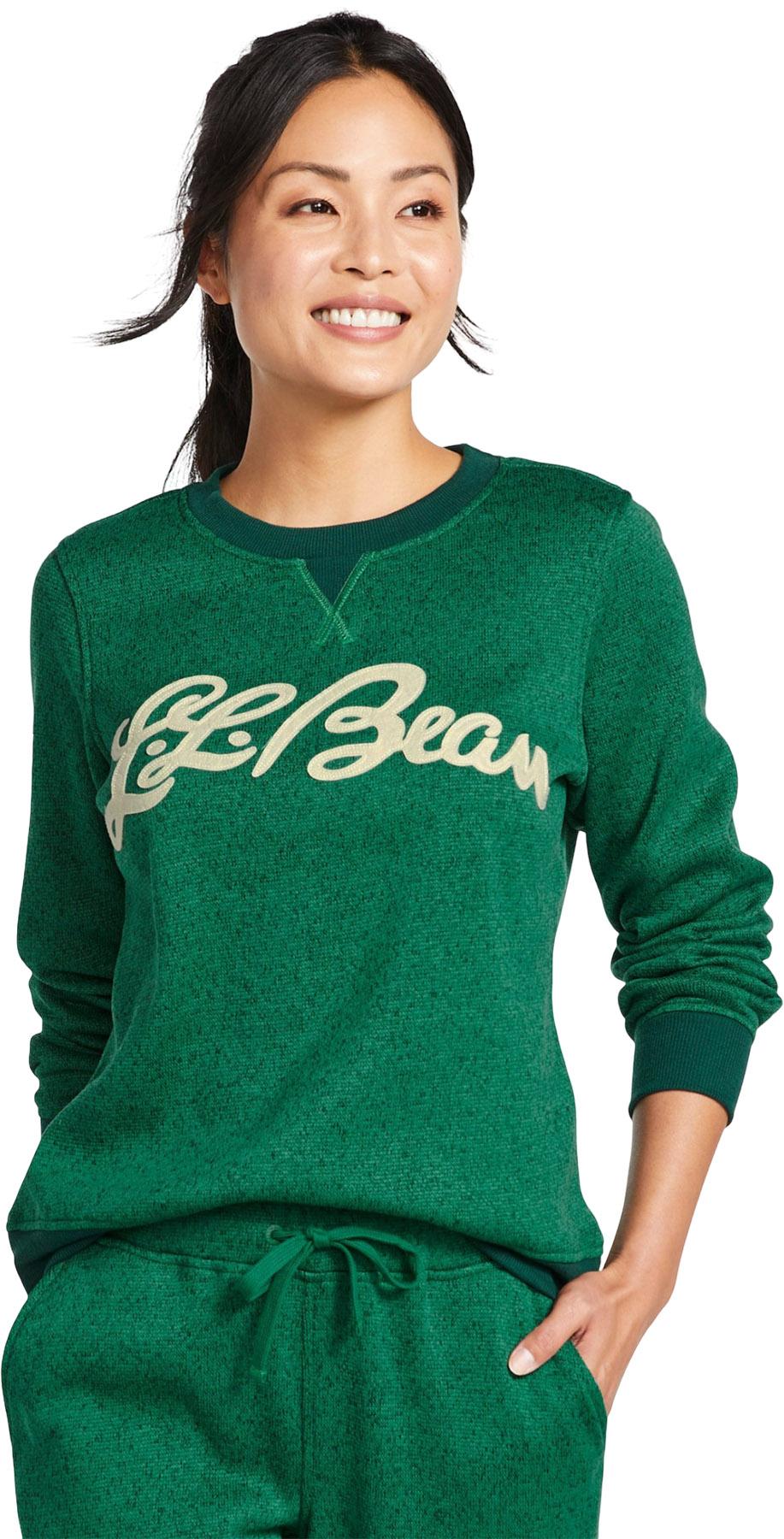 Product gallery image number 2 for product Lightweight Printed Sweater Fleece Sweatshirt - Women's