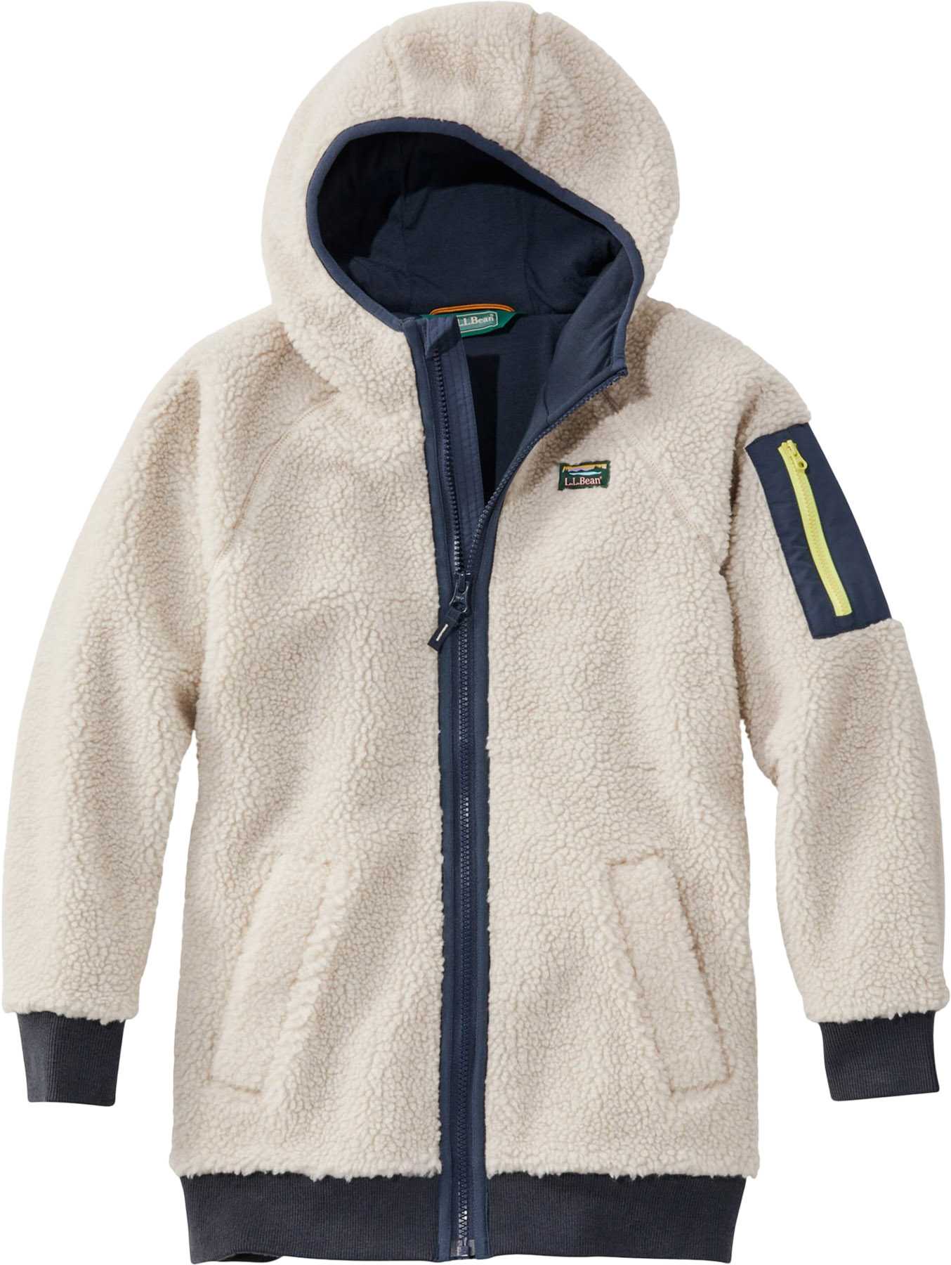 Image de produit pour Manteau long en molleton Sherpa - Enfant