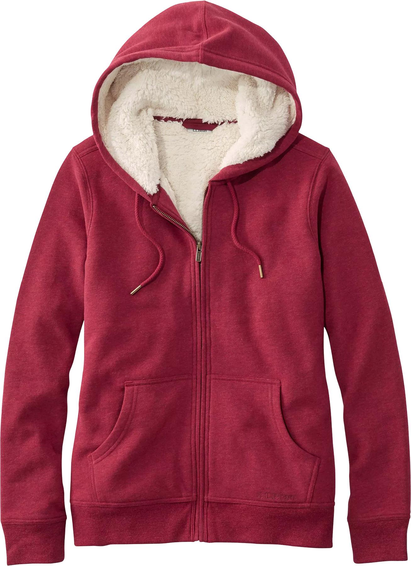 Product image for L.L.Bean 1912 Sherpa-Lined Hooded Sweatshirt - Women's